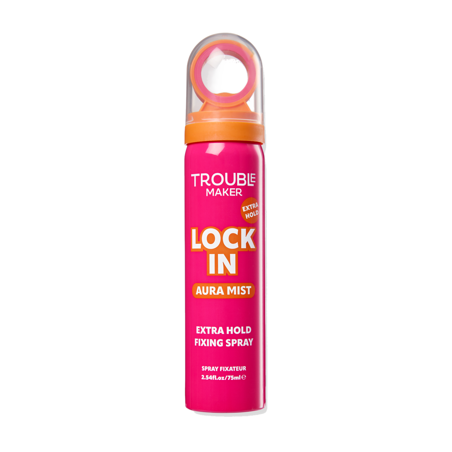 Trouble Maker Lock In Extra Hold Waterproof Aura Mist Fixing Spray 75 Ml
