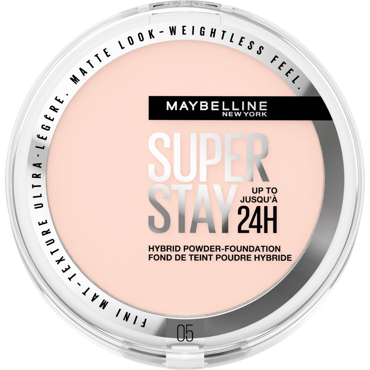 Maybelline New York SuperStay 24H Hybrid Powder Foundation 05