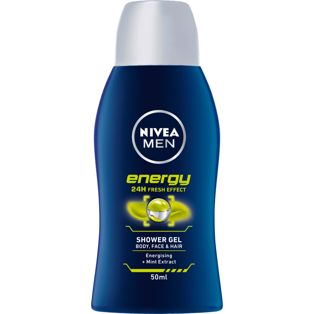 NIVEA MEN 3-In-1 Energy Douchegel Mini 50 ML
