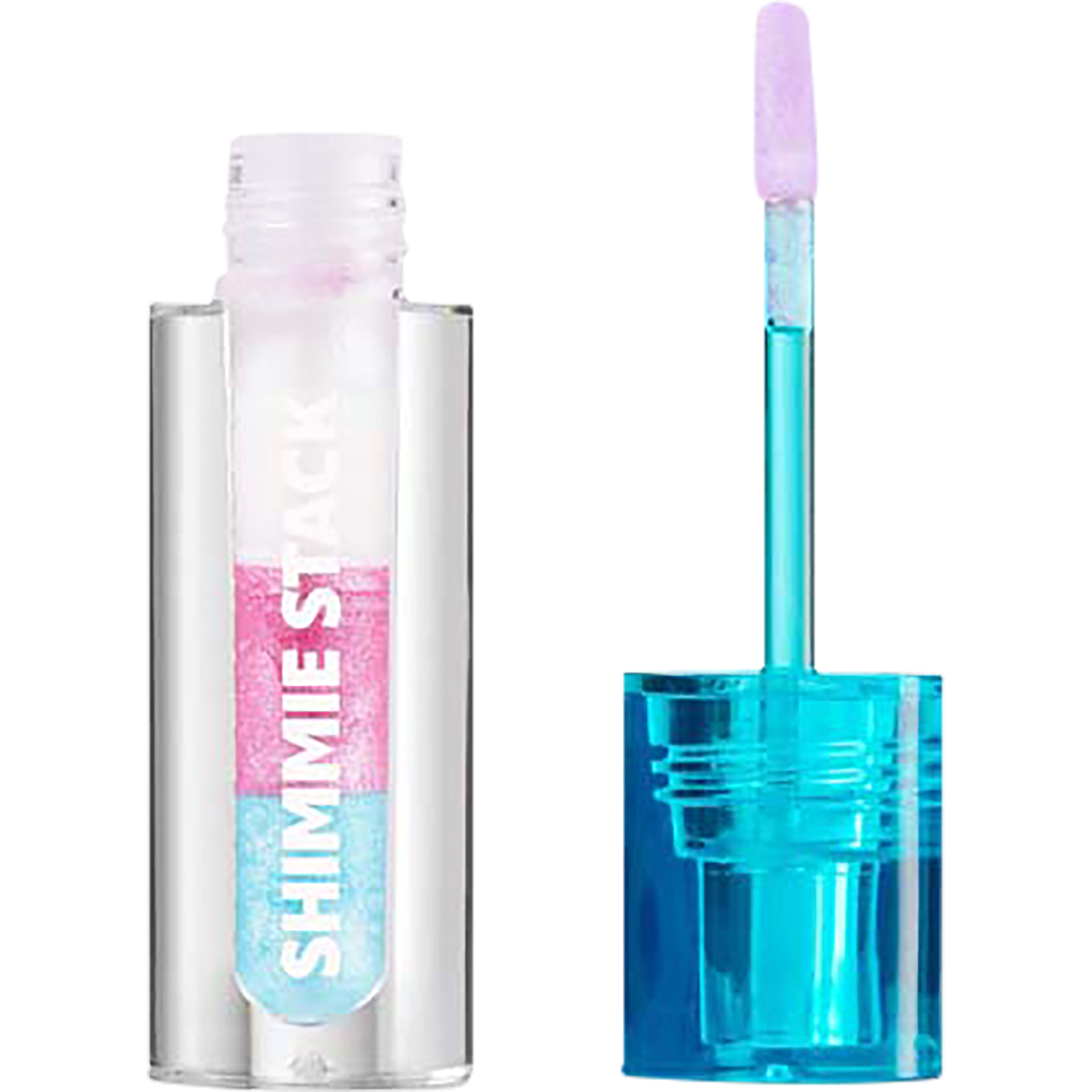 Trouble Maker Shimmie Lip Gloss Stack Unicorn Charlie Liliac
