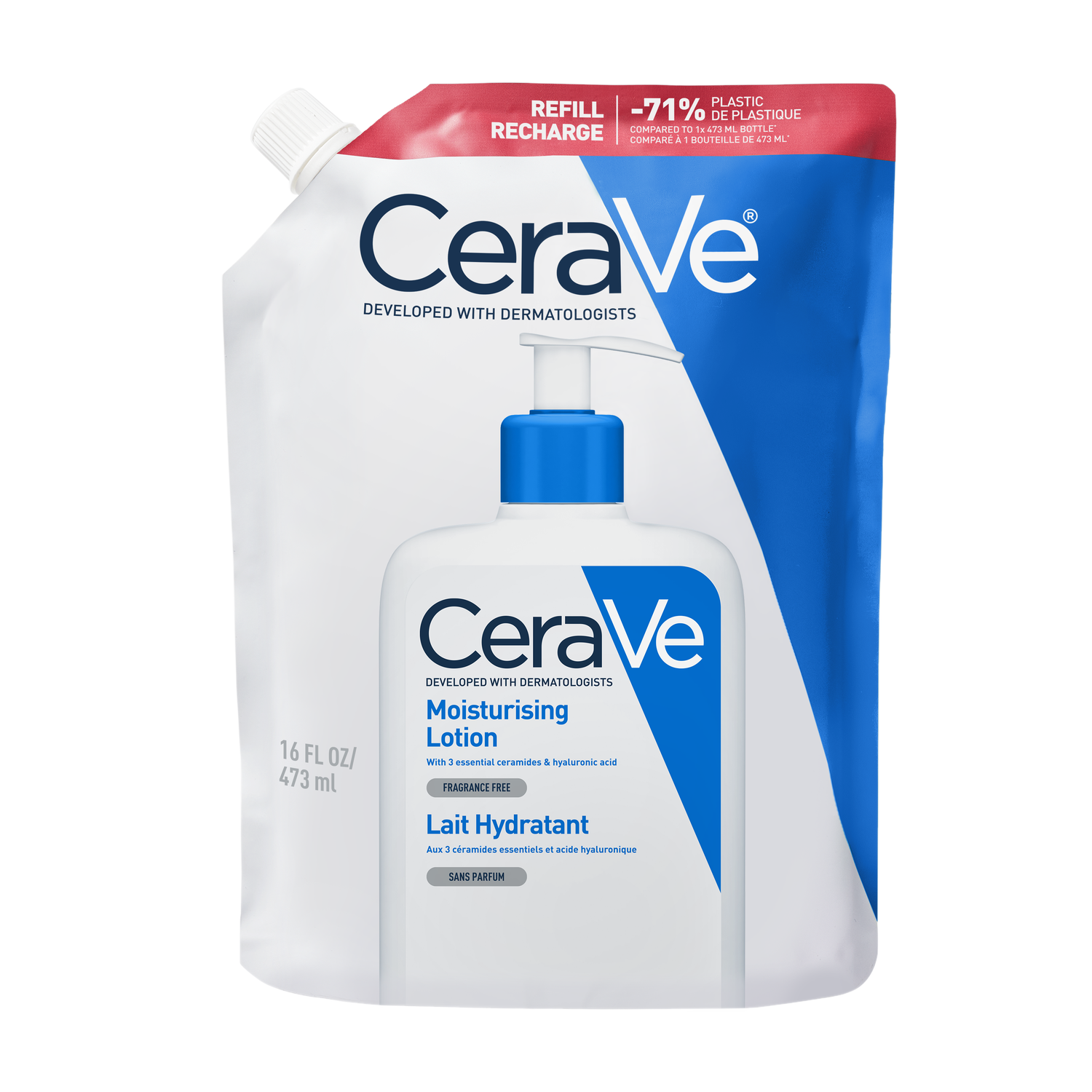 CeraVe Hydraterende Melk Navulling 473 ML