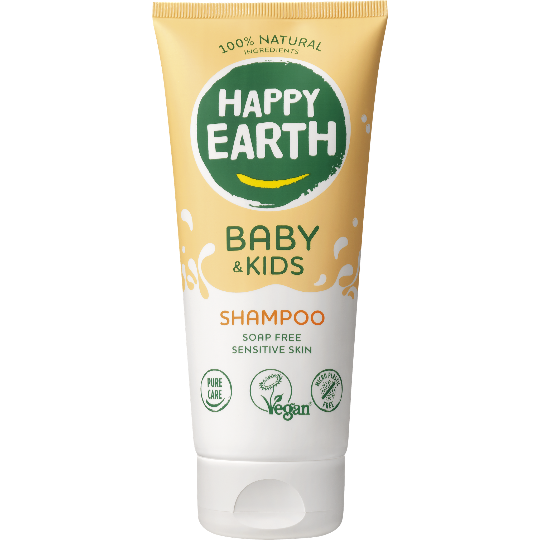 Happy Earth 100% Natuurlijke Baby & Kids Zeepvrije Shampoo 200 ML