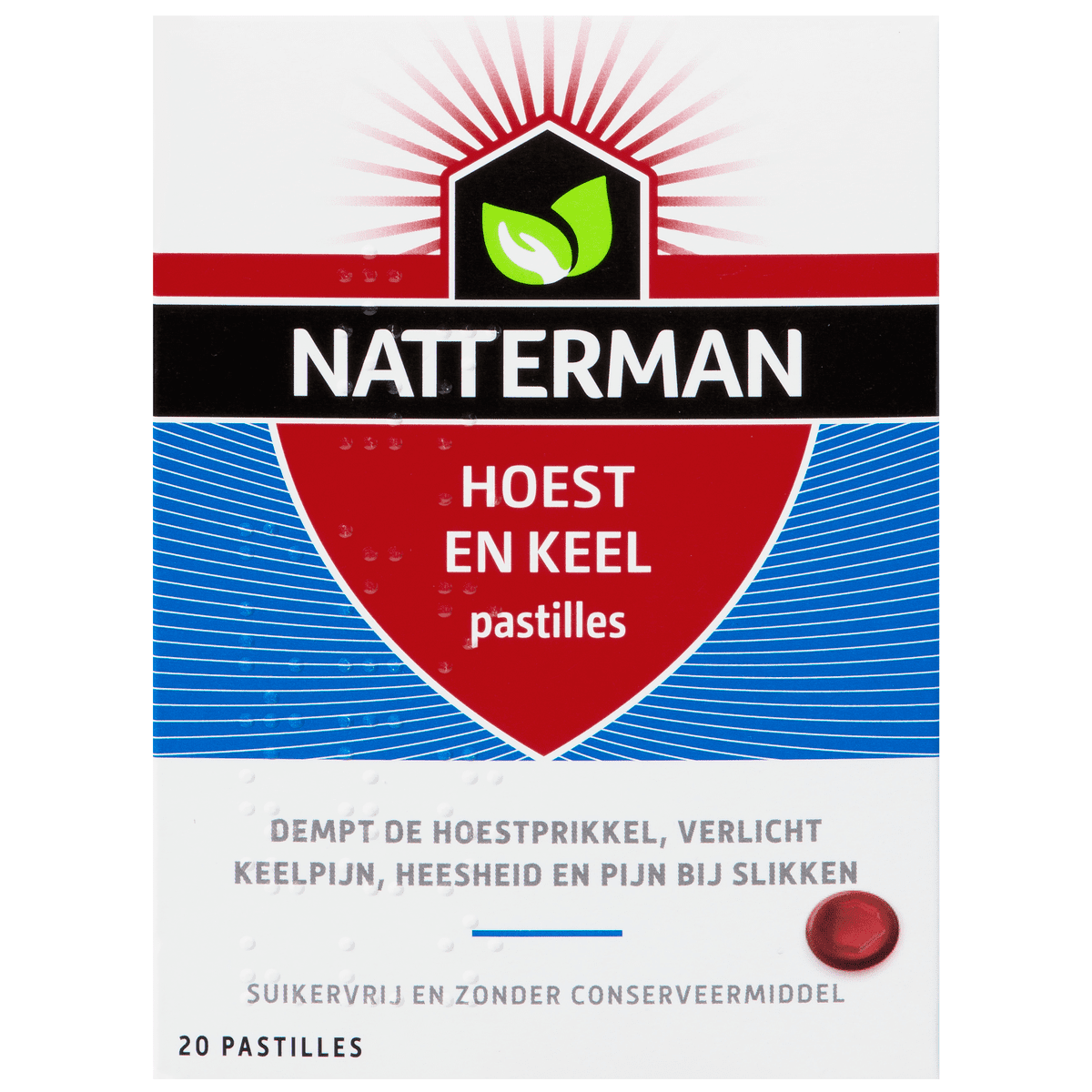 Natterman Hoest En Keel Pastilles 20 stuks