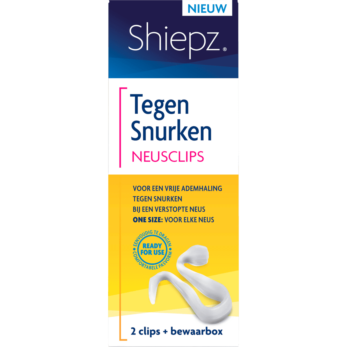Shiepz Neusclips Tegen Snurken 2 stuks