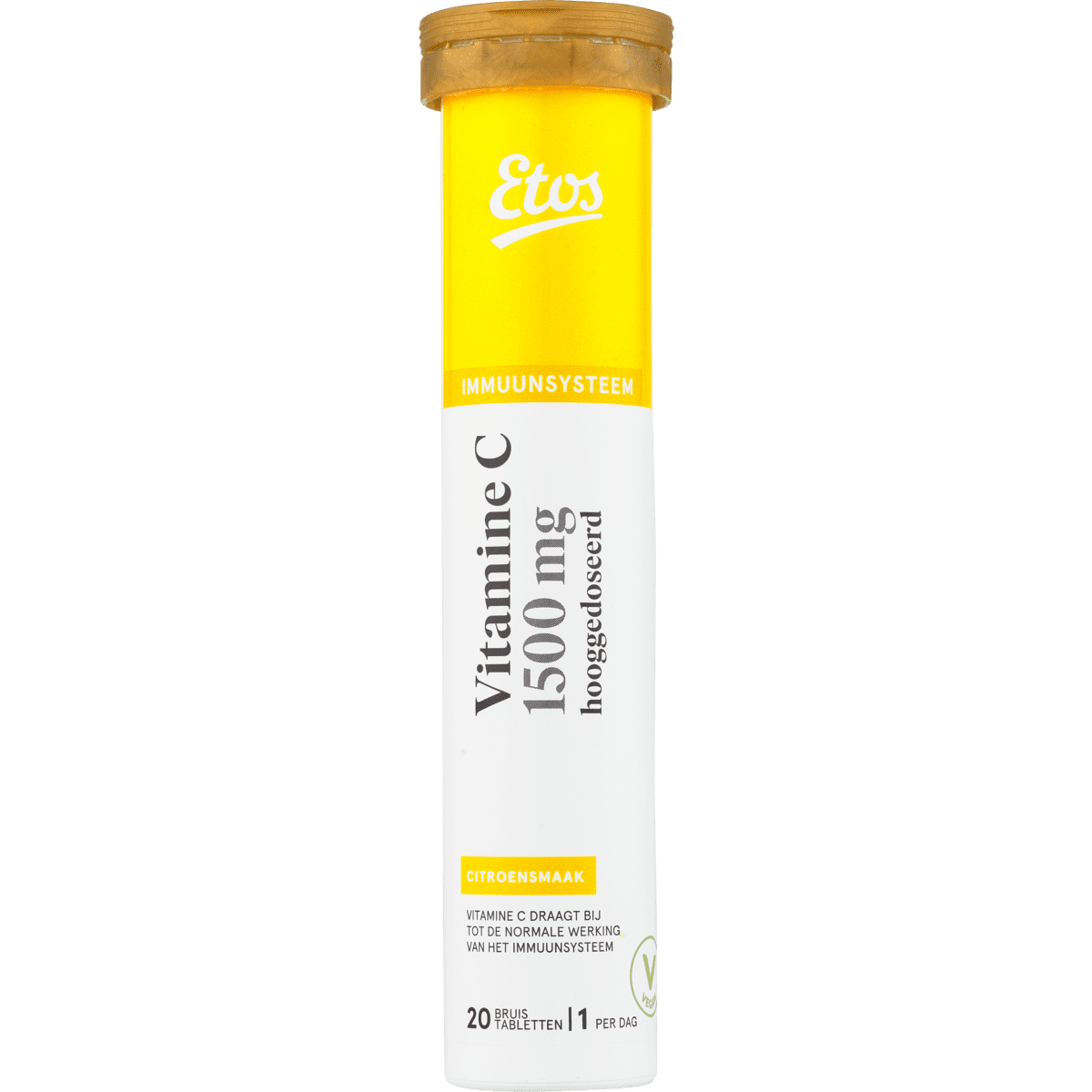 Etos Vitamine C 1500 MG Bruistabletten 20 stuks