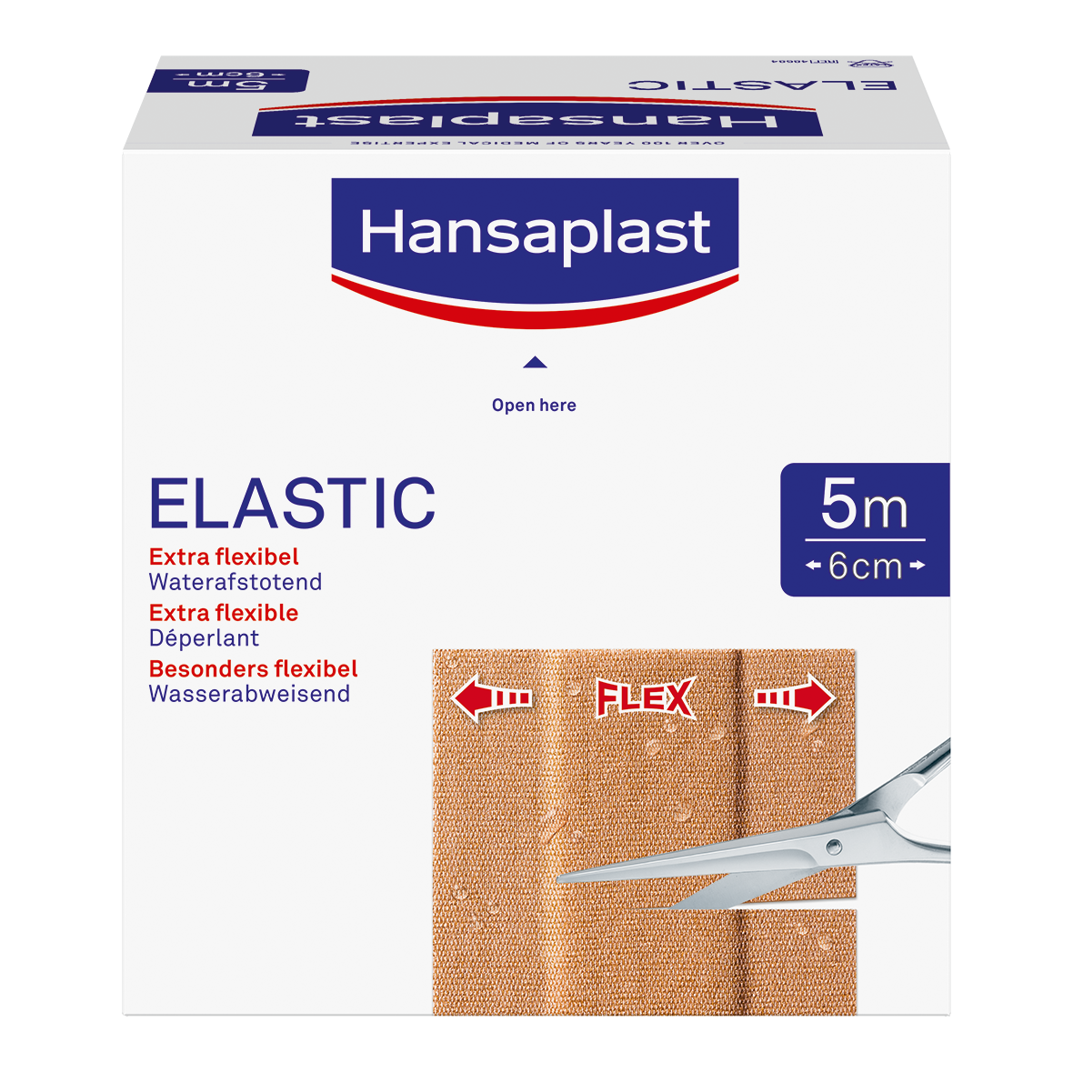 Hansaplast Elastic Family Pack 5 M x 6 CM