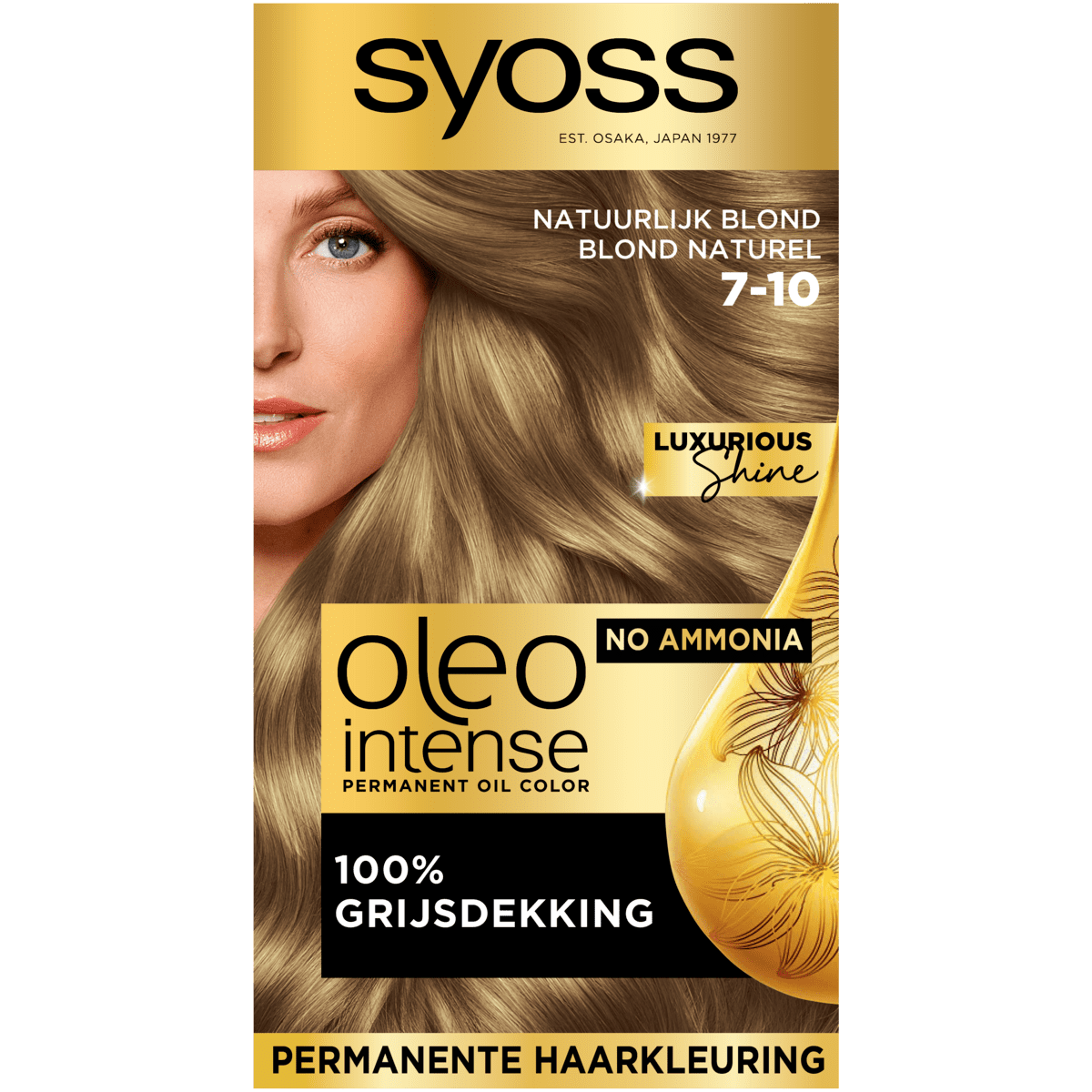 Syoss Oleo Intense 7-10 Natuurlijk Blond/Blond Naturel