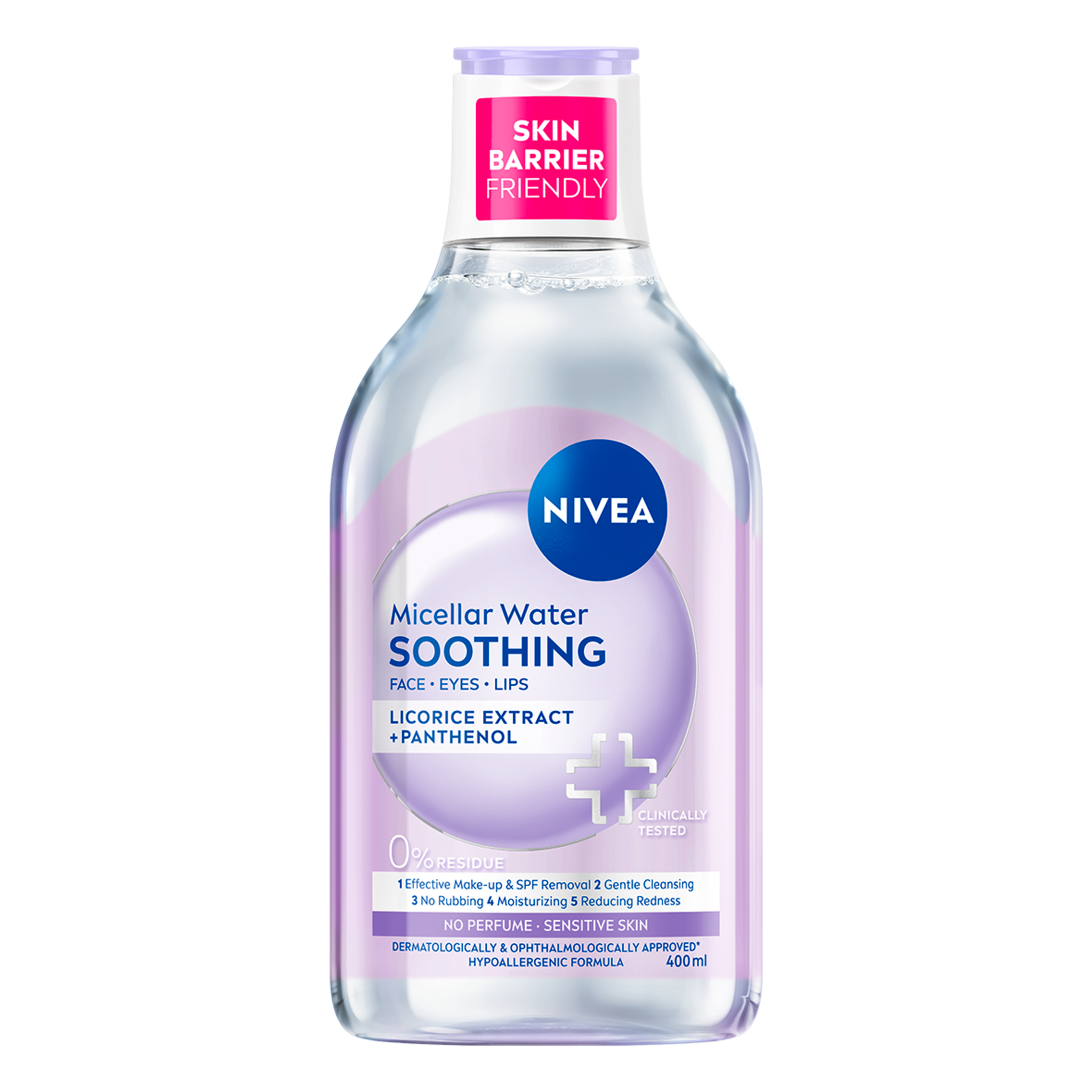 NIVEA Soothing Micellair Water Gevoelige huid 400 ML
