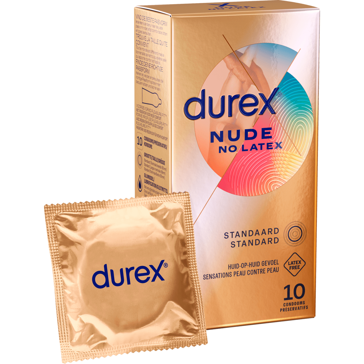 Durex Nude Latexvrij Condooms 10 stuks