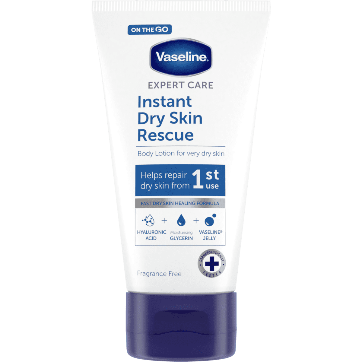 Vaseline Instant Dry Skin Rescue Lotion Tube 75 ML Etos