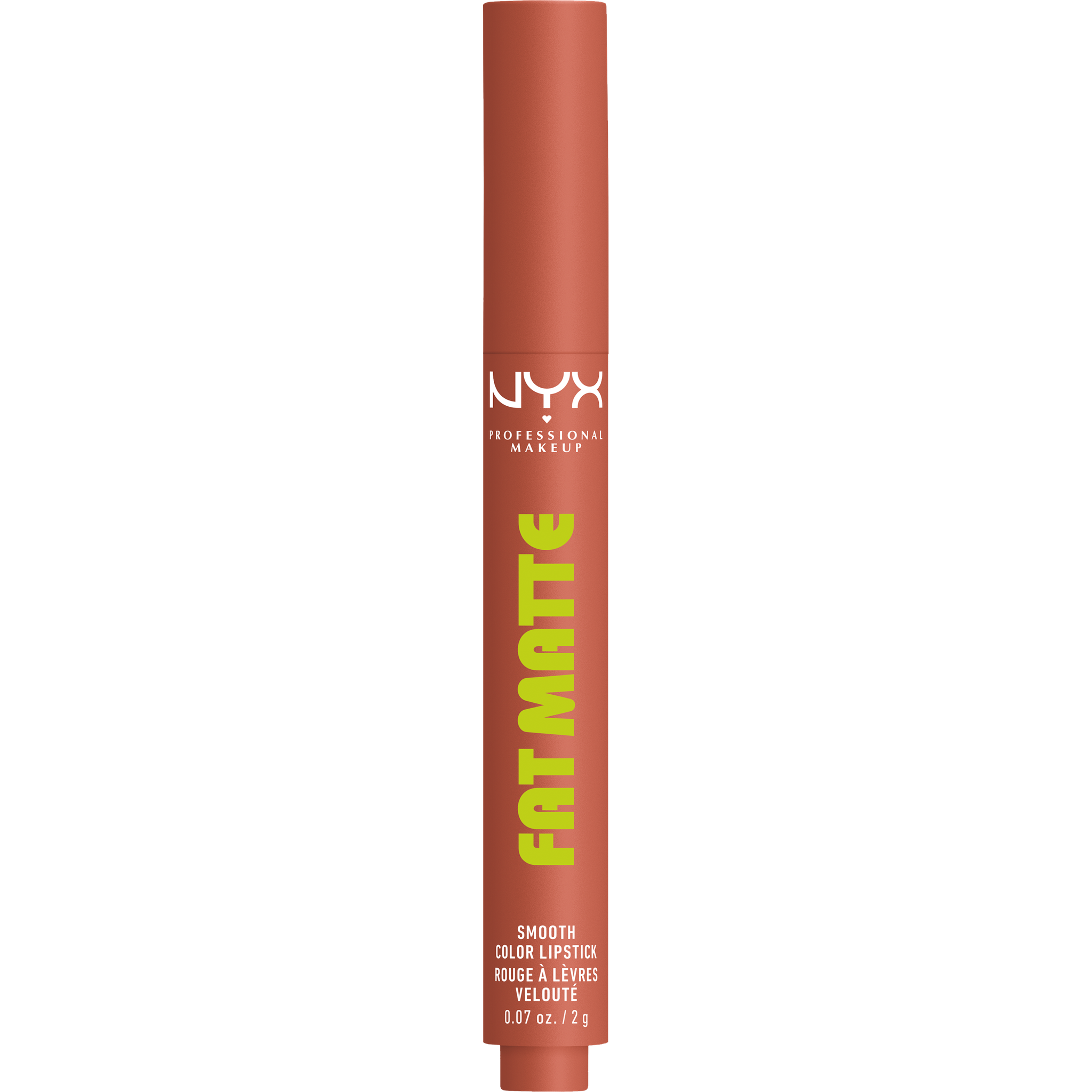 NYX Professional Make Up Fat Matte Lipstick 01 Cozy Whipped Nude