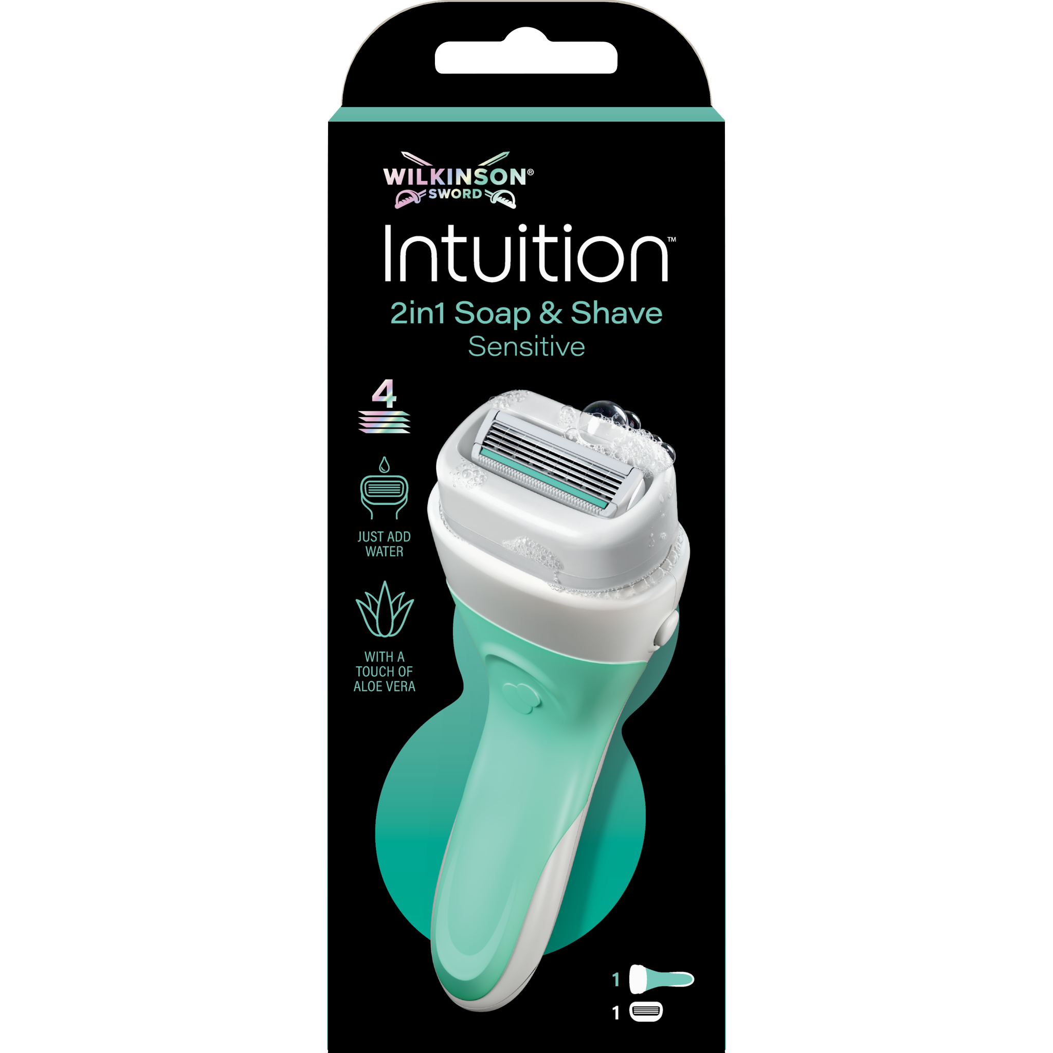 Wilkinson Sword Intuition 2-In-1 Sensitive Scheersysteem