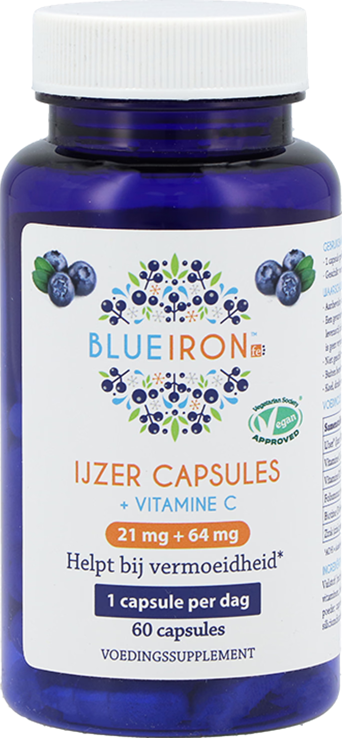 Blueiron IJzer Capsules 60 stuks