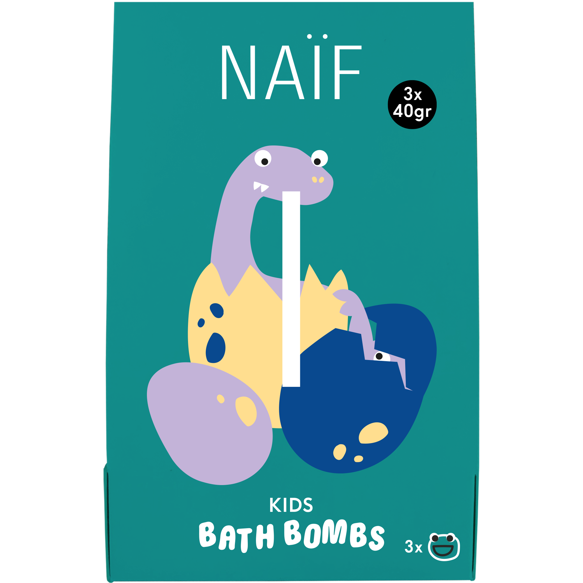 Naïf Kids Bad Bruisballen 3x40 gram