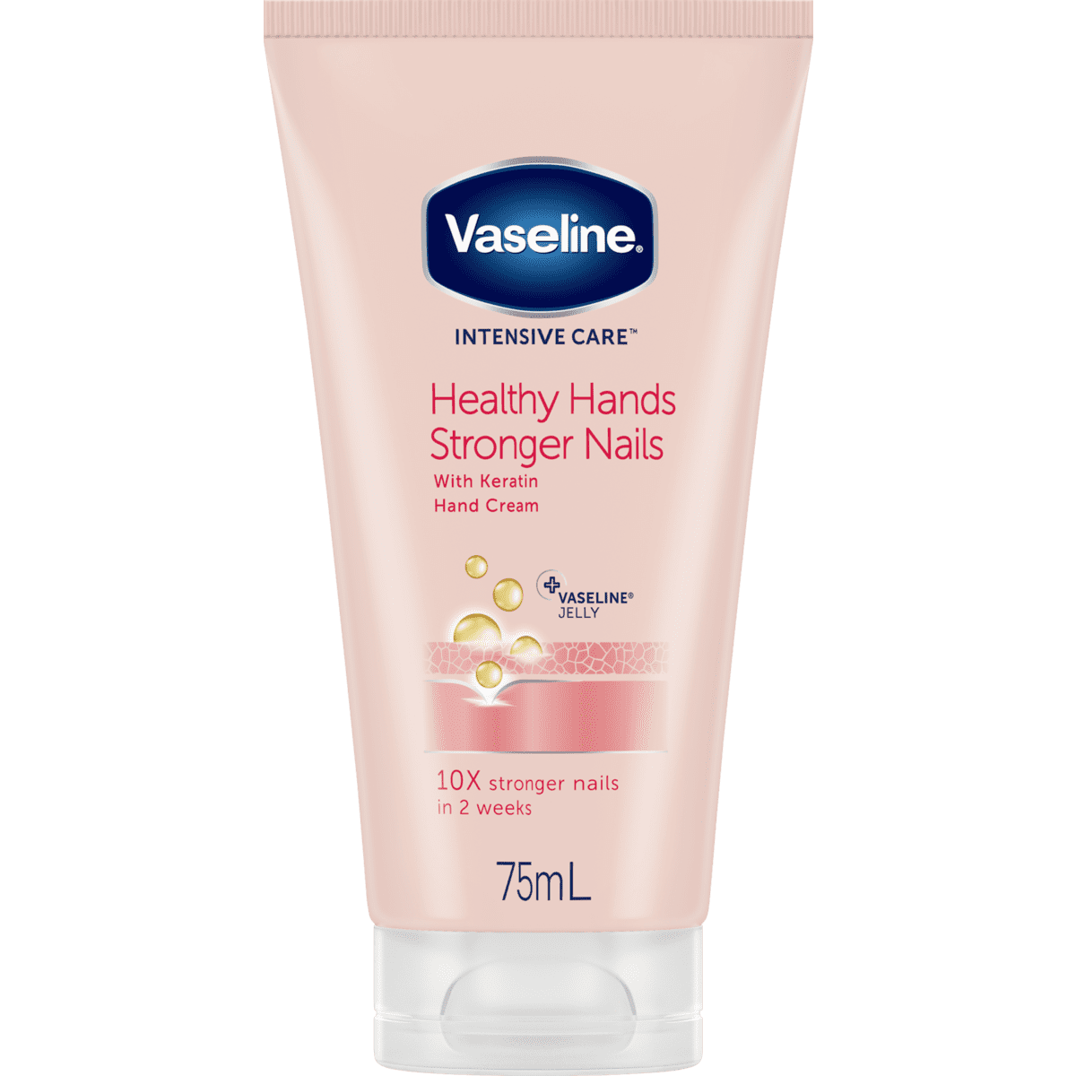 Vaseline Intensive Care Healthy Hands & Stronger Nails Handcrème 75 ML