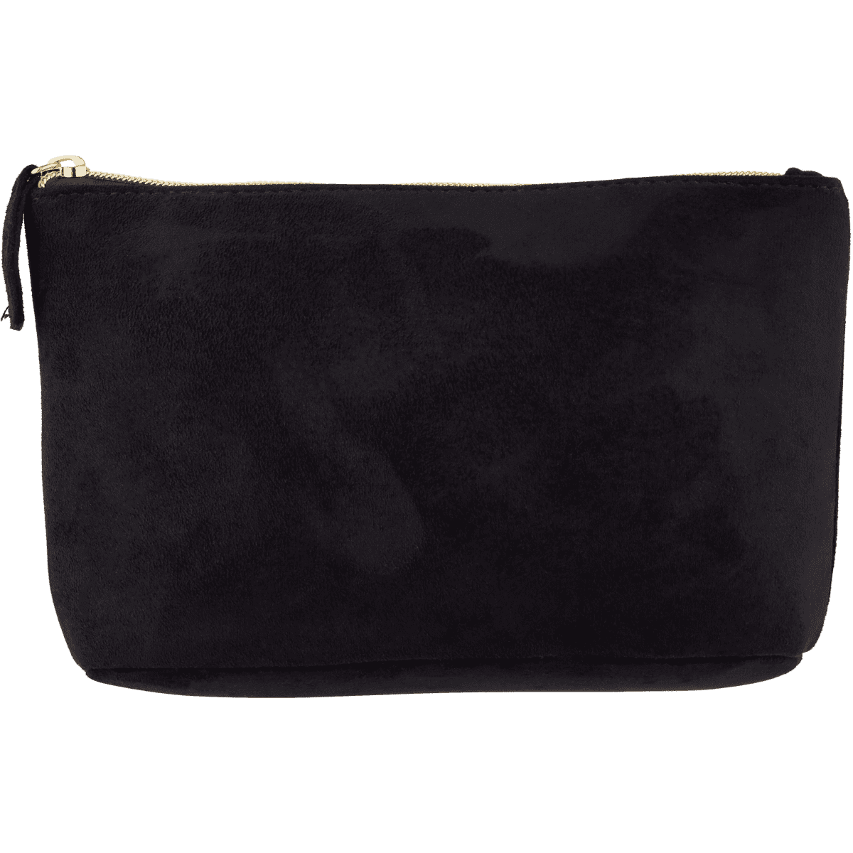 Etos Make-Up Bag Suede Zwart