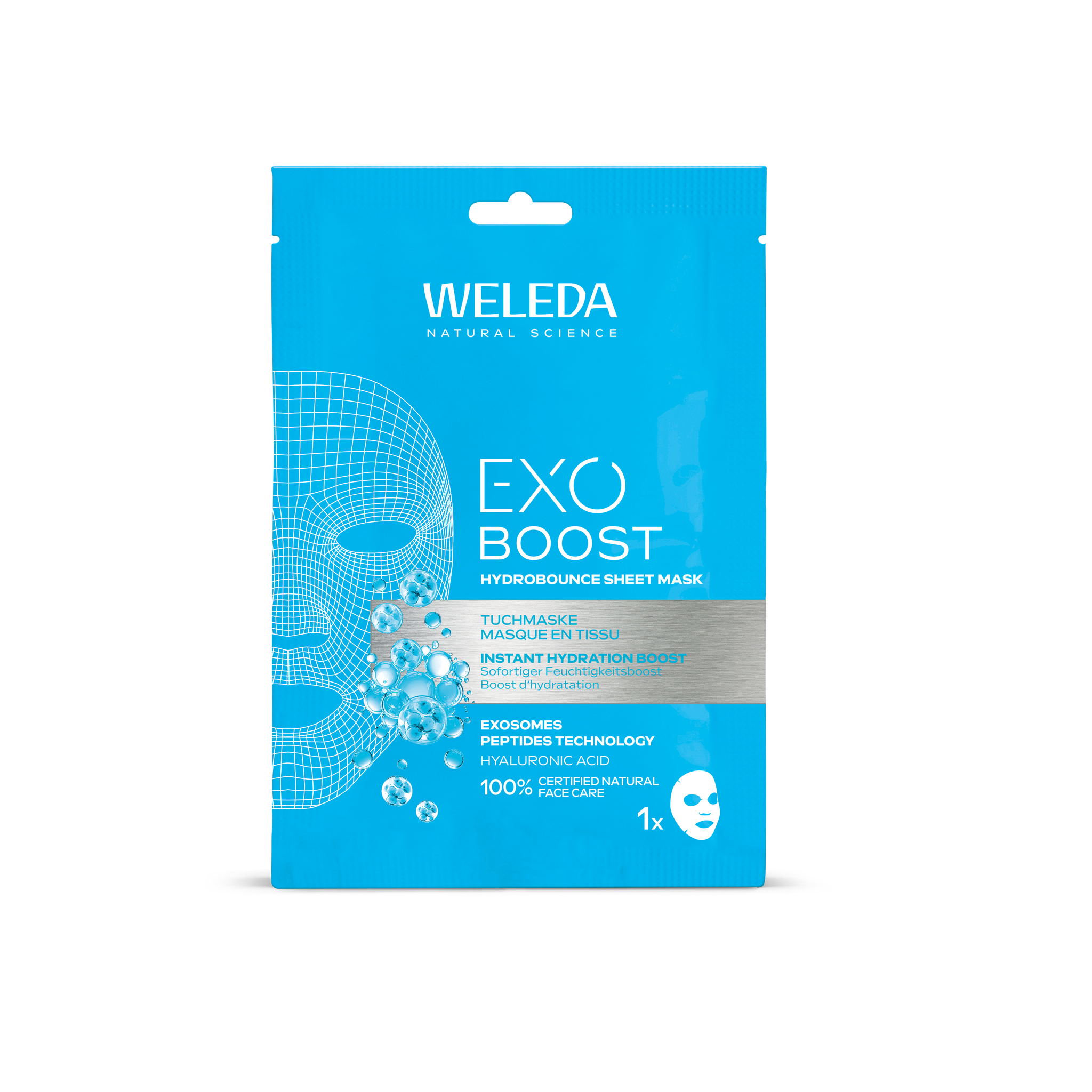 WELEDA Exo Boost Hydrobounce Sheet Mask