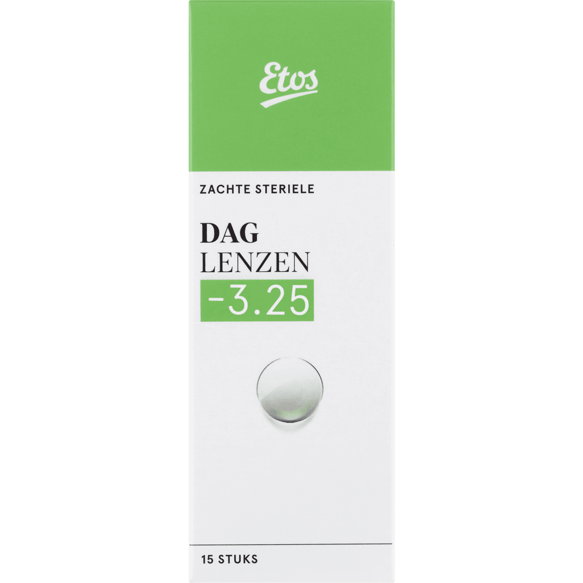 Etos Zachte Daglenzen -3,25 15 stuks