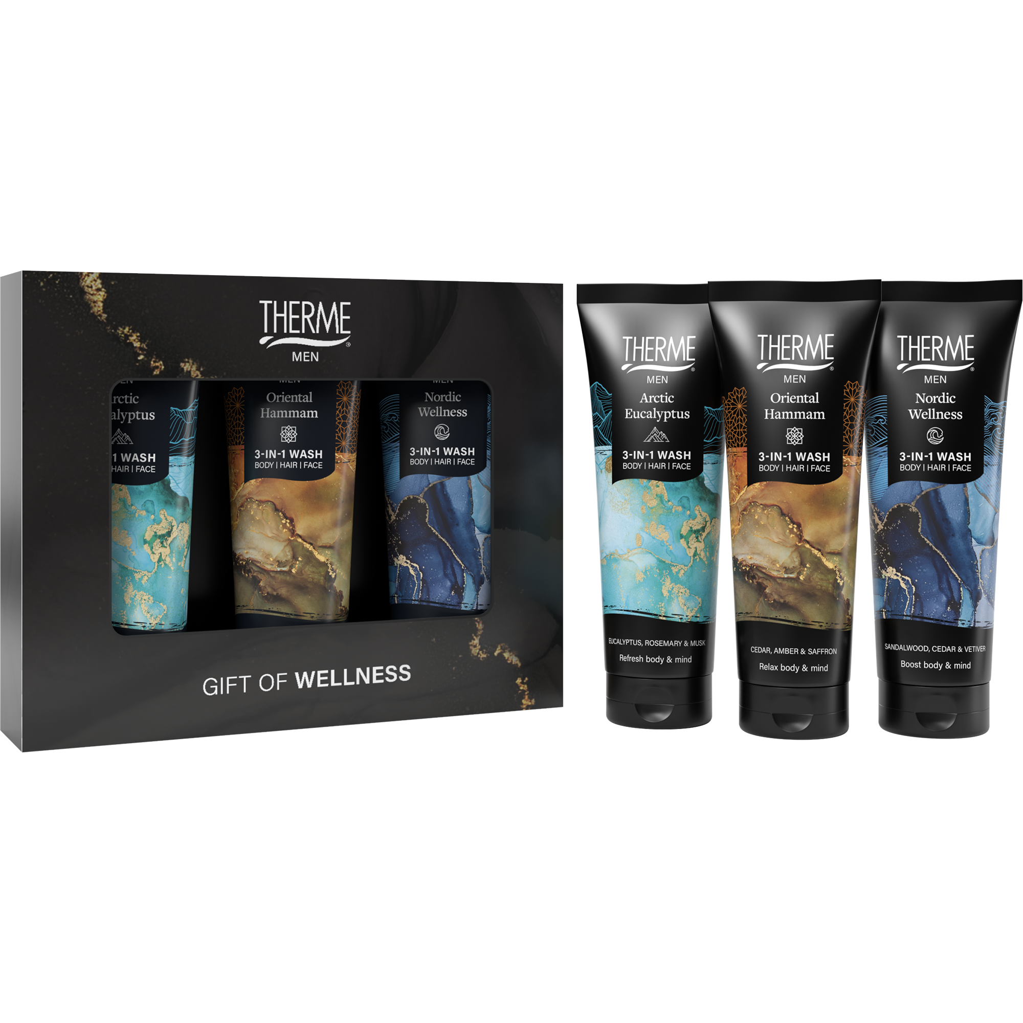 Therme Men 3 in 1 Wash Gift Set