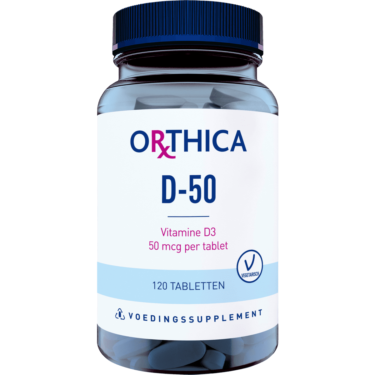 Orthica Vitamine D3 50 MCG Tabletten 120 stuks
