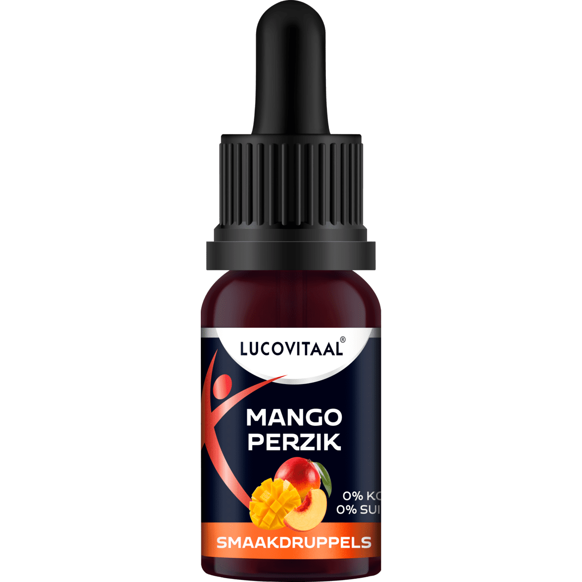 Lucovitaal Smaakdruppels Mango Perzik Suikervrij 20 ml