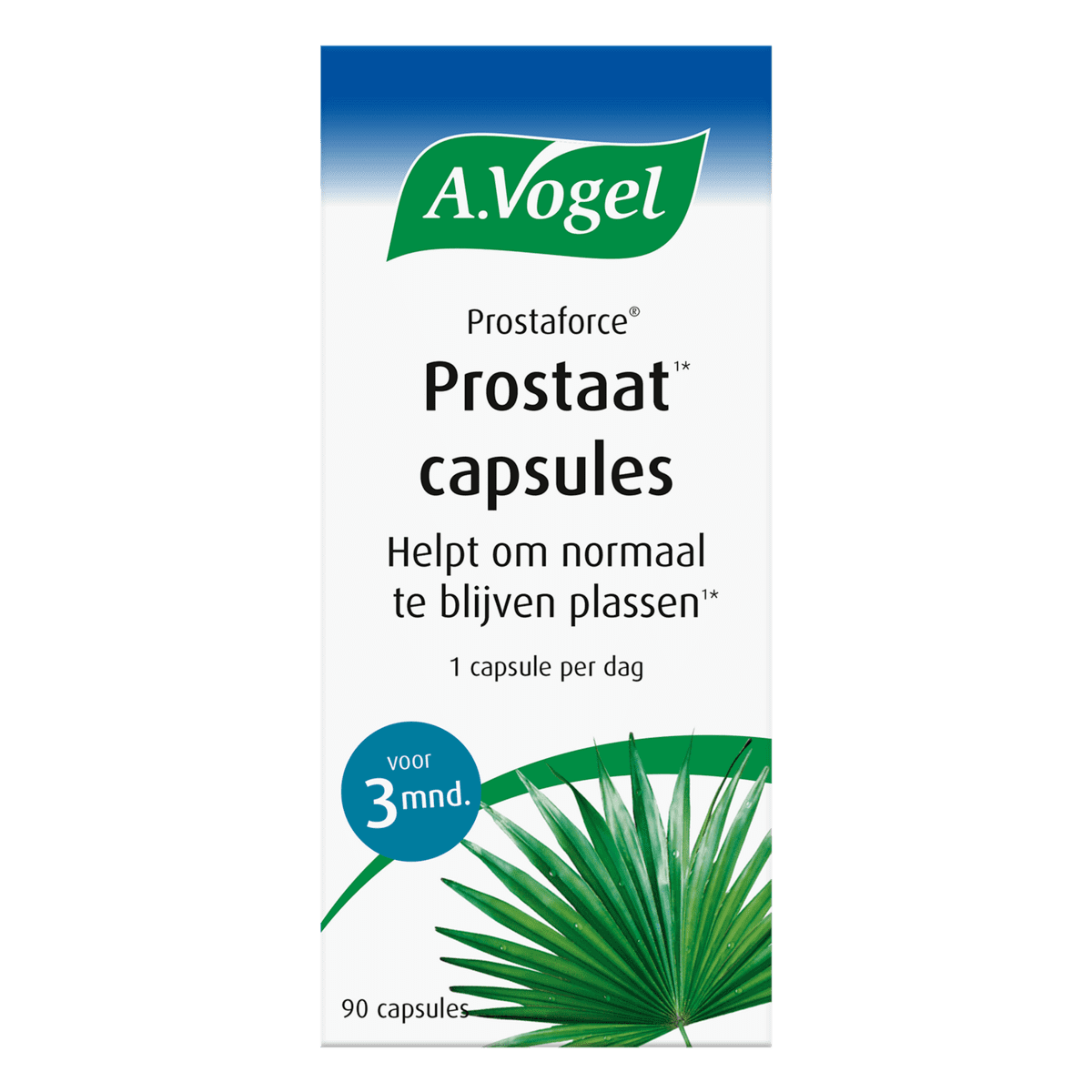 A.Vogel Prostaforce Helpt om Normaal te Blijven Plassen1* Capsules 90 stuks