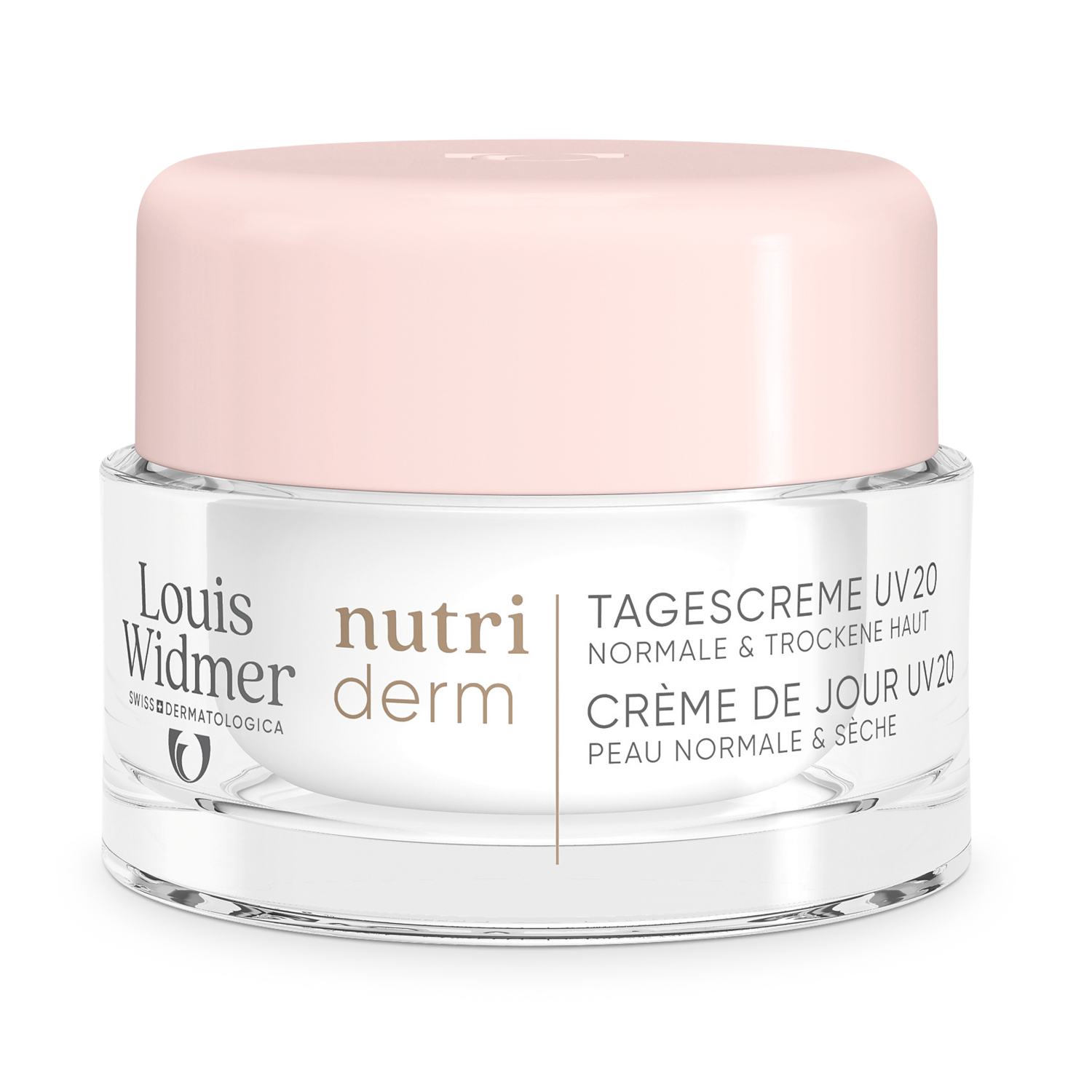 Louis Widmer Nutriderm Dagcrème UV SPF 20 Licht Geparfumeerd 50 ML