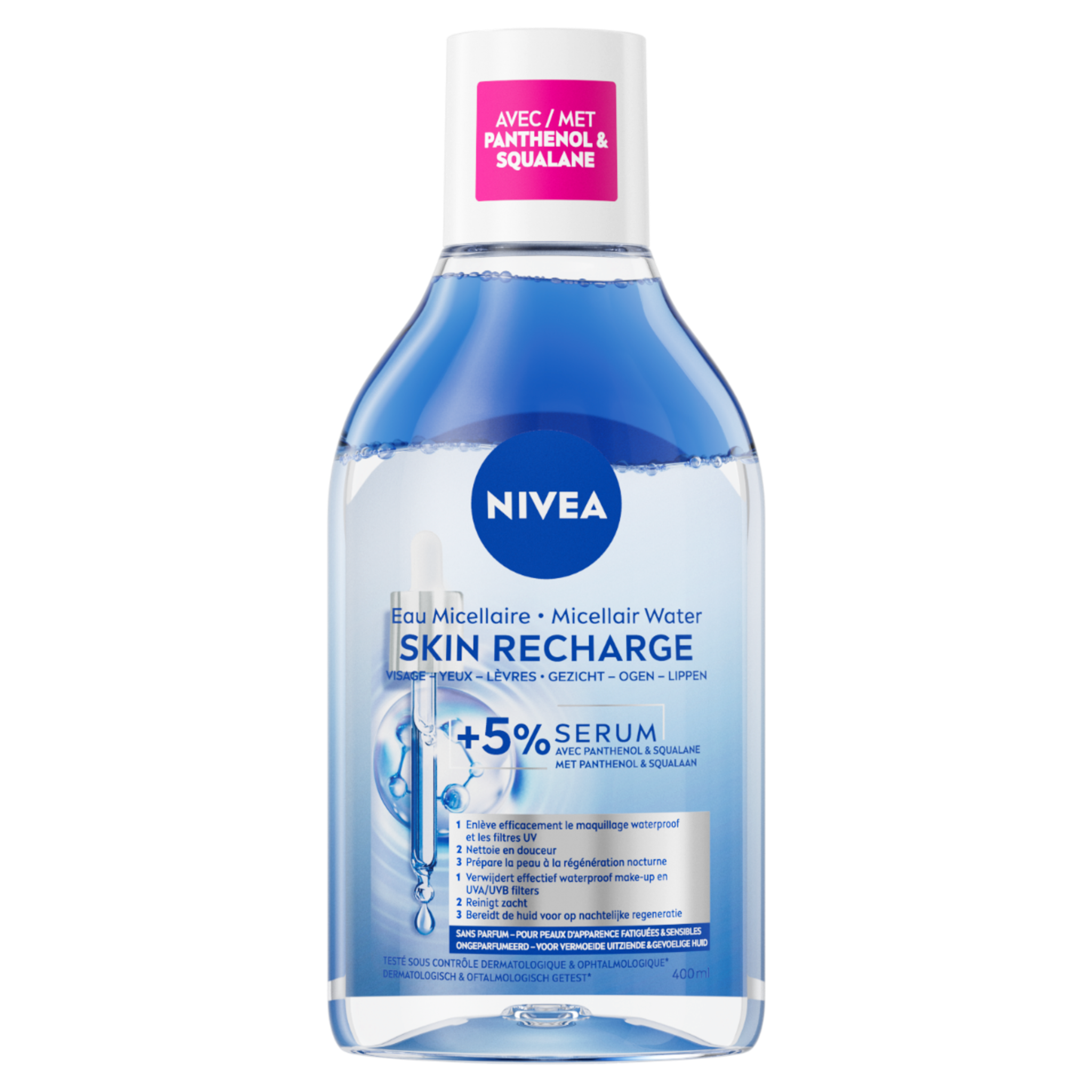 NIVEA Skin Recharge Serum Infused Micellair Water 400ML