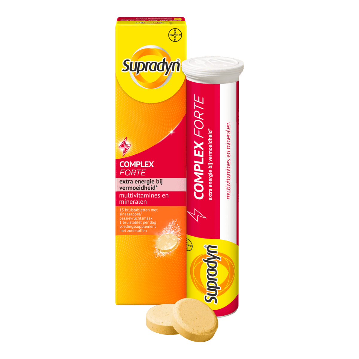 Supradyn Complex Forte Multivitamine Extra Energie Bruistabletten 15 stuks