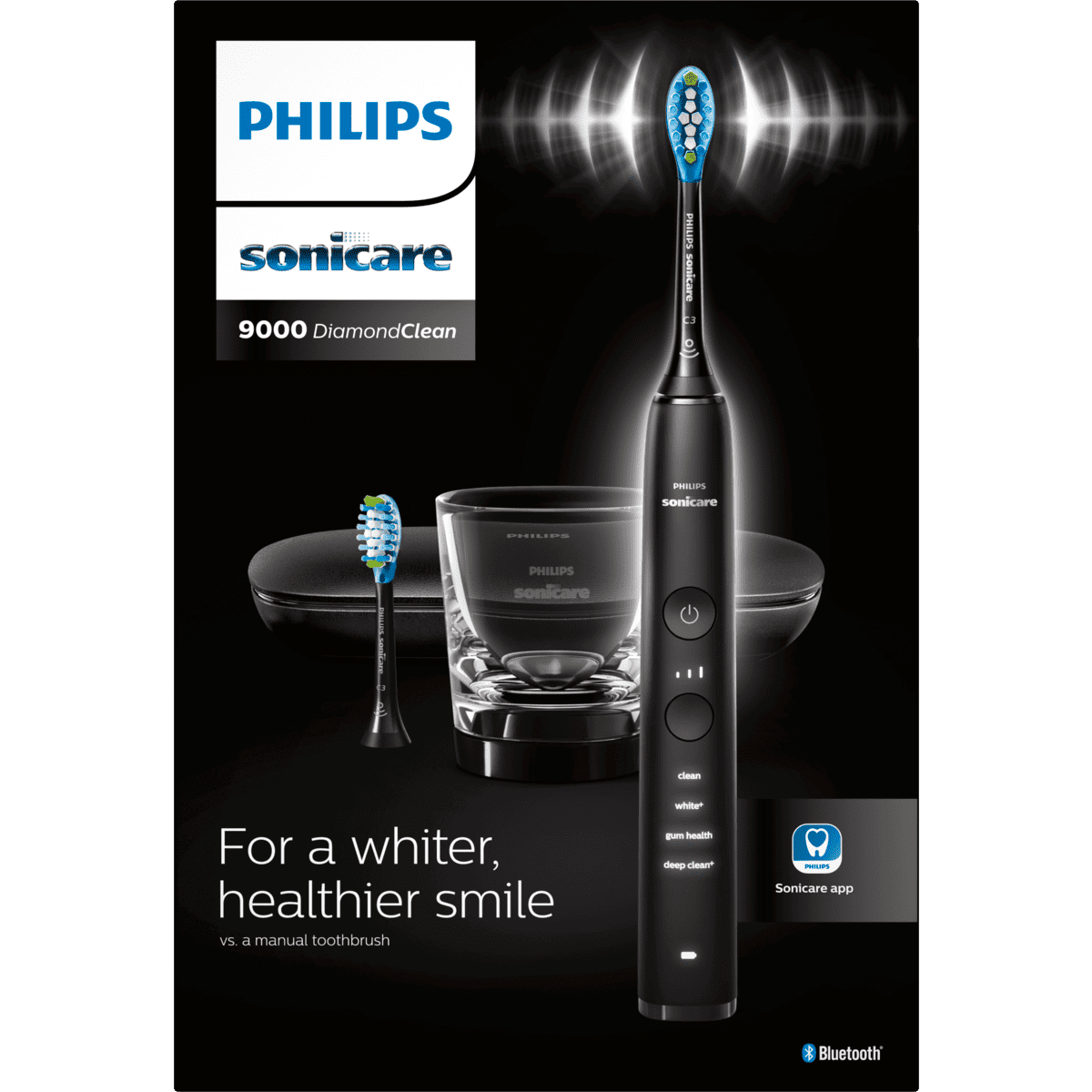 Philips Sonicare DiamondClean 9000 Zwart - HX9913/18 1 EA | Etos