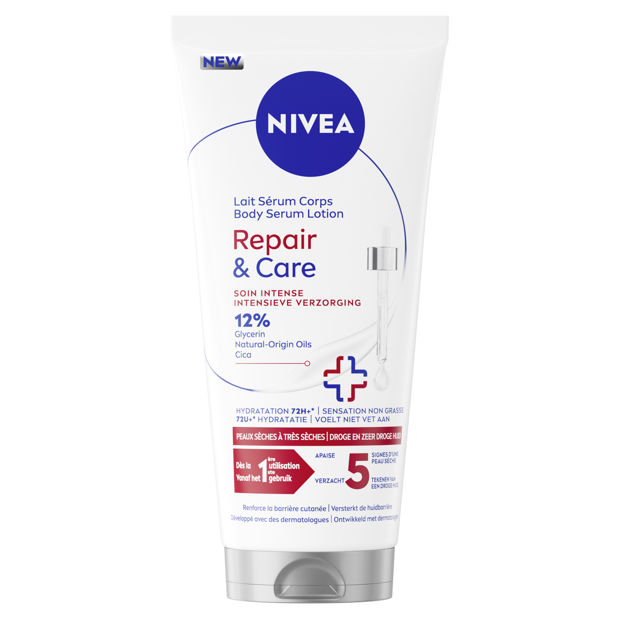 NIVEA Repair & Care Body Serum Lotion 200 ML