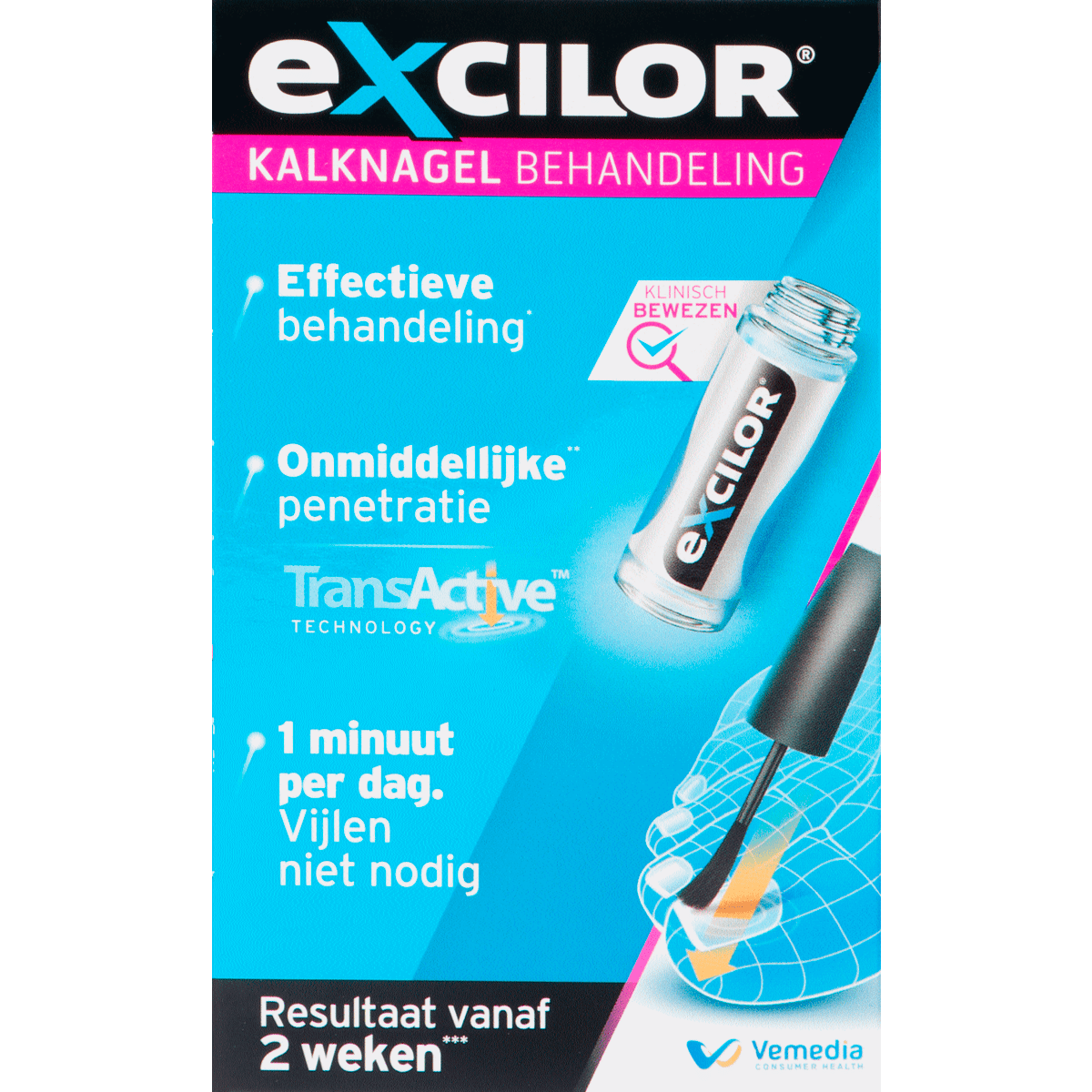 Excilor Kalknagel Behandeling 3 3 ML 1 EA Etos