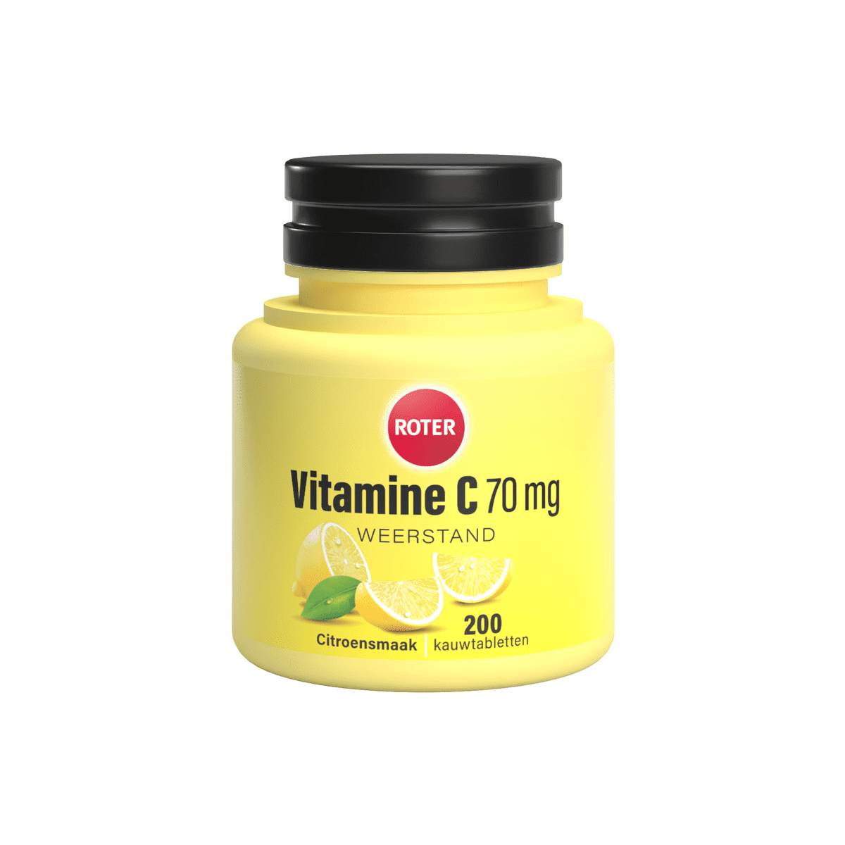Roter Vitamine C 70 MG Citroen Kauwtabletten 200 stuks
