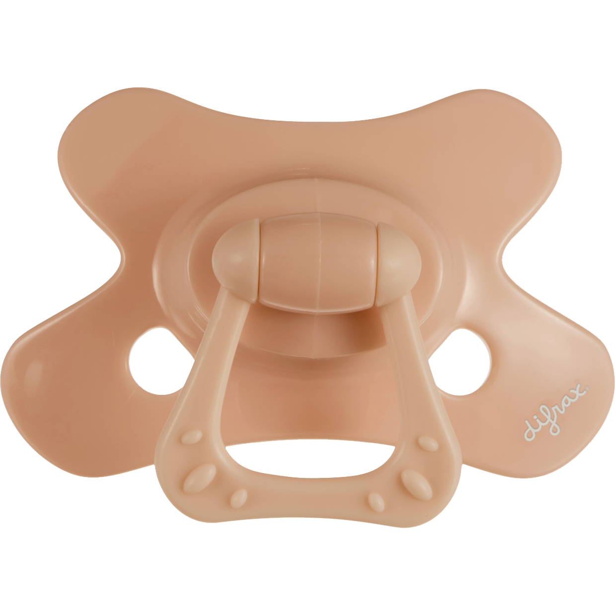 Difrax Fopspeen Natural 6M+ Uni Peachy
