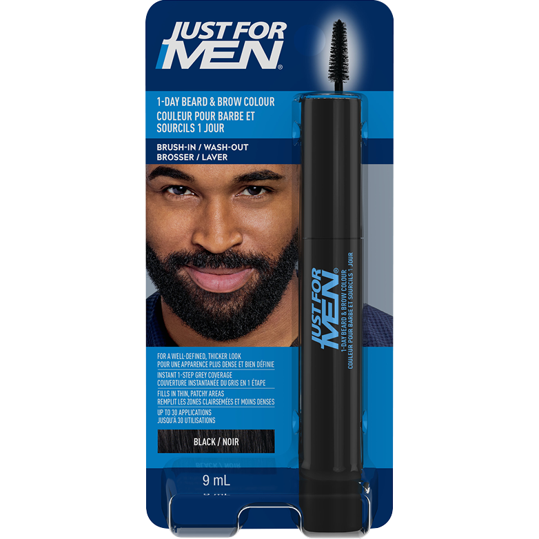 Just For Men Beard&Brow Zwart 1 St