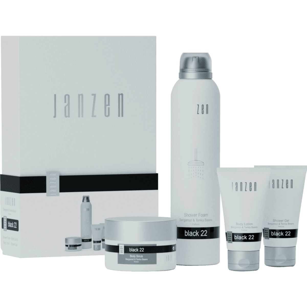 JANZEN Giftset S Body Black 22
