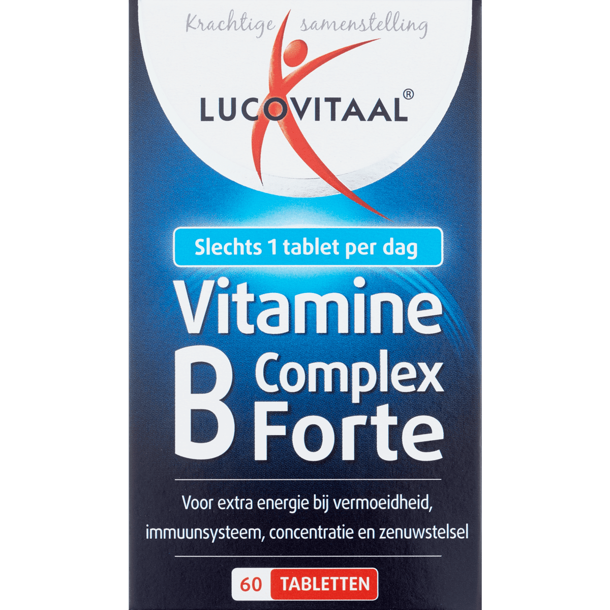 Frank Worthley ademen Wissen Lucovitaal Vitamine B Complex Forte Tabletten 60 EA | Etos