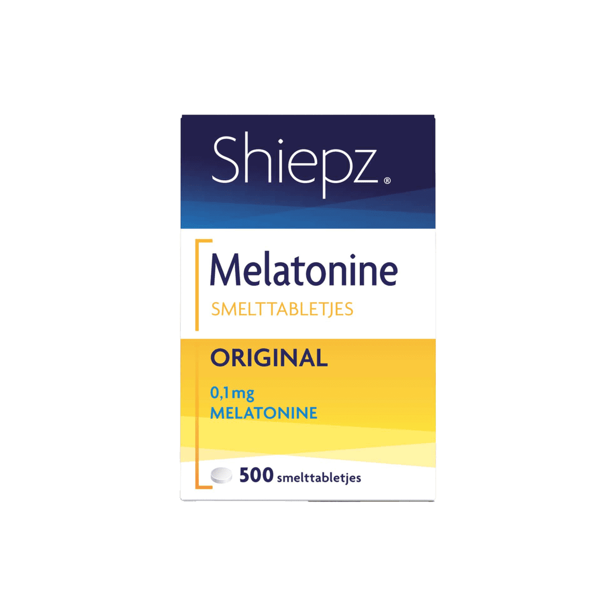 Shiepz Melatonine Original 0,1 MG Tabletten 500 stuks