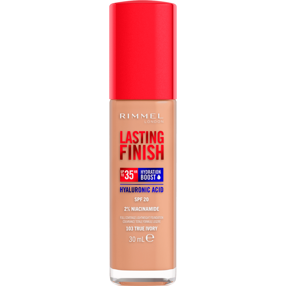 Rimmel London Lasting Finish 35Hr Foundation 103 True Ivory