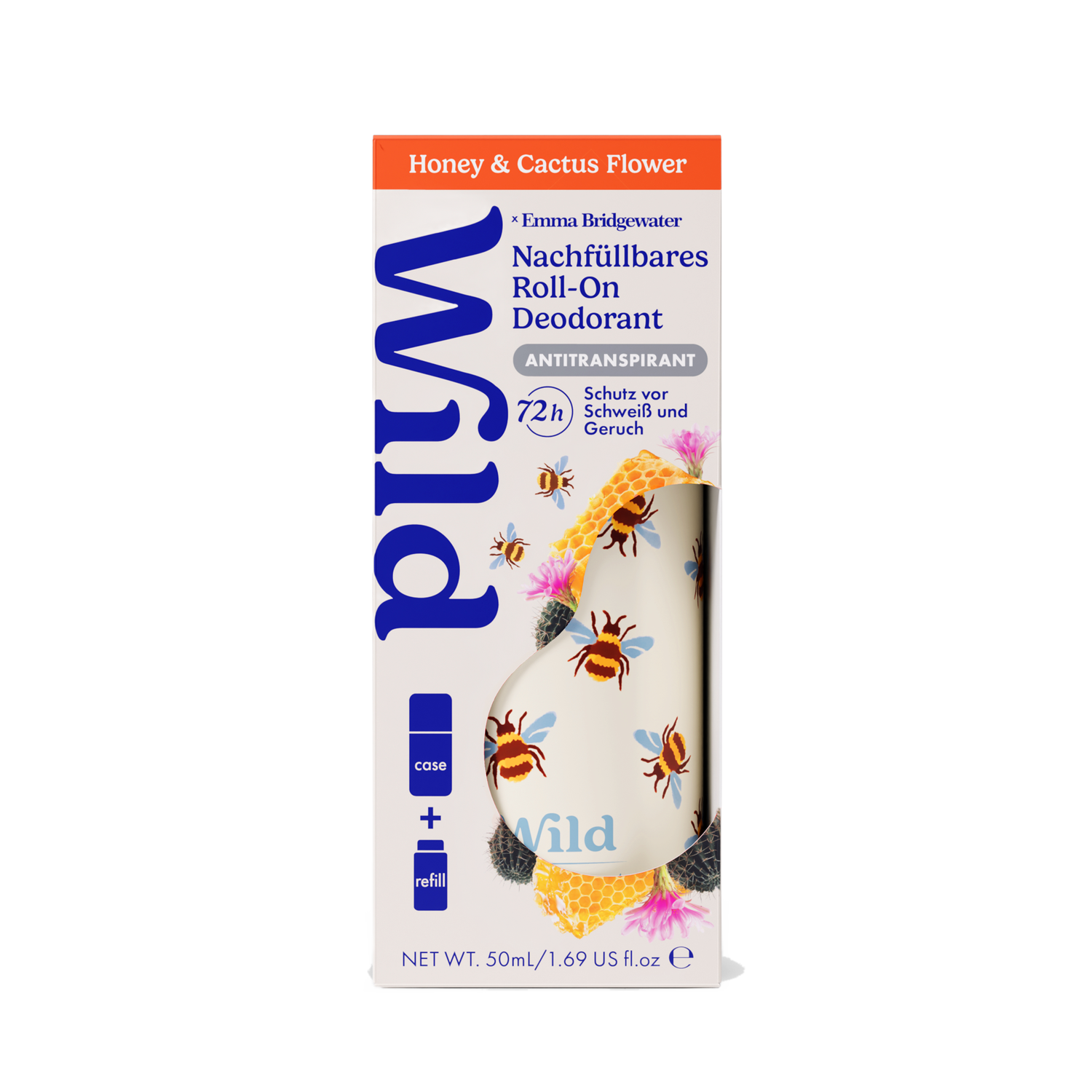 Wild Honey & Cactus Anti-Perspirant Deodorant Roller Starterpack 50 ML