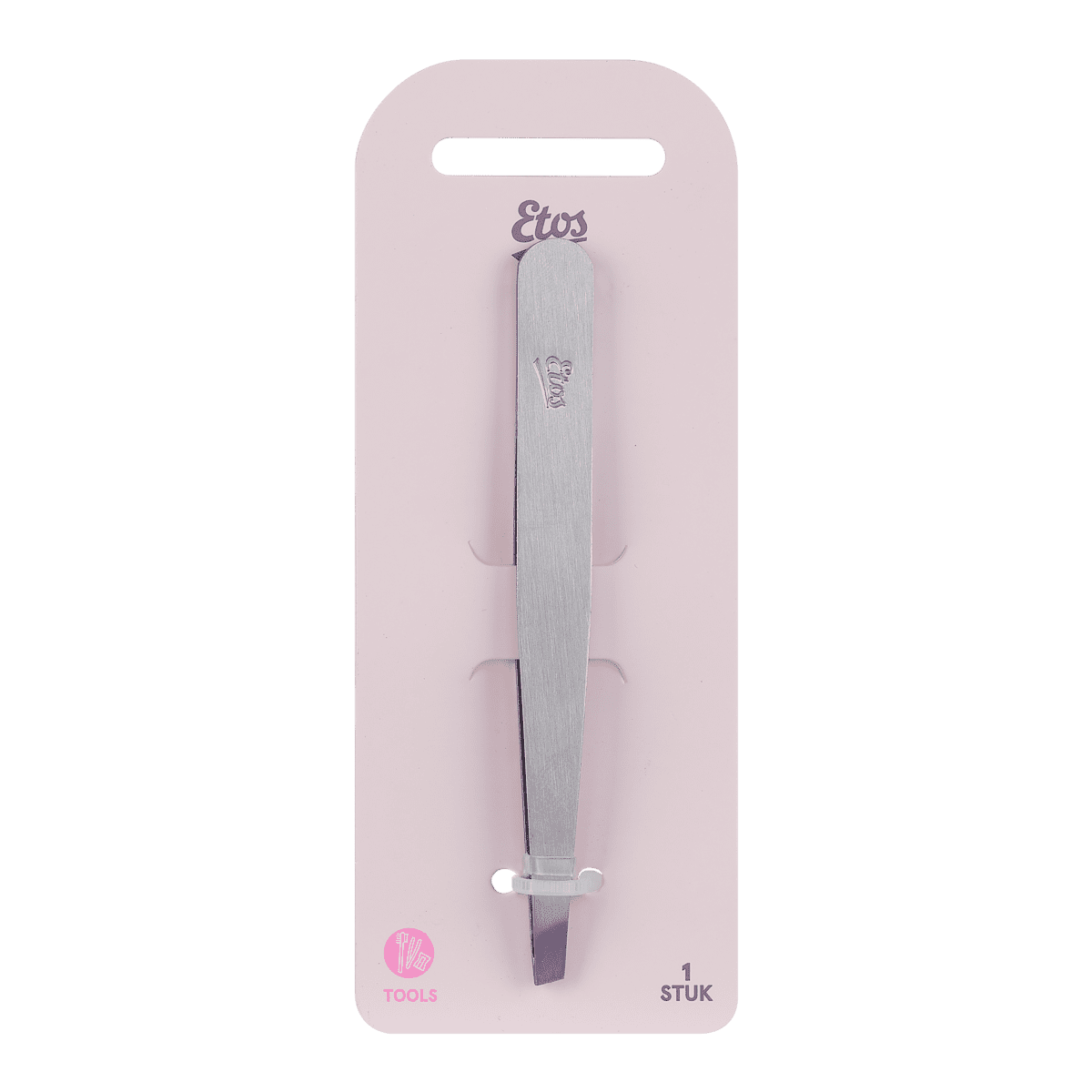 Etos Pincet Schuin Zilver​