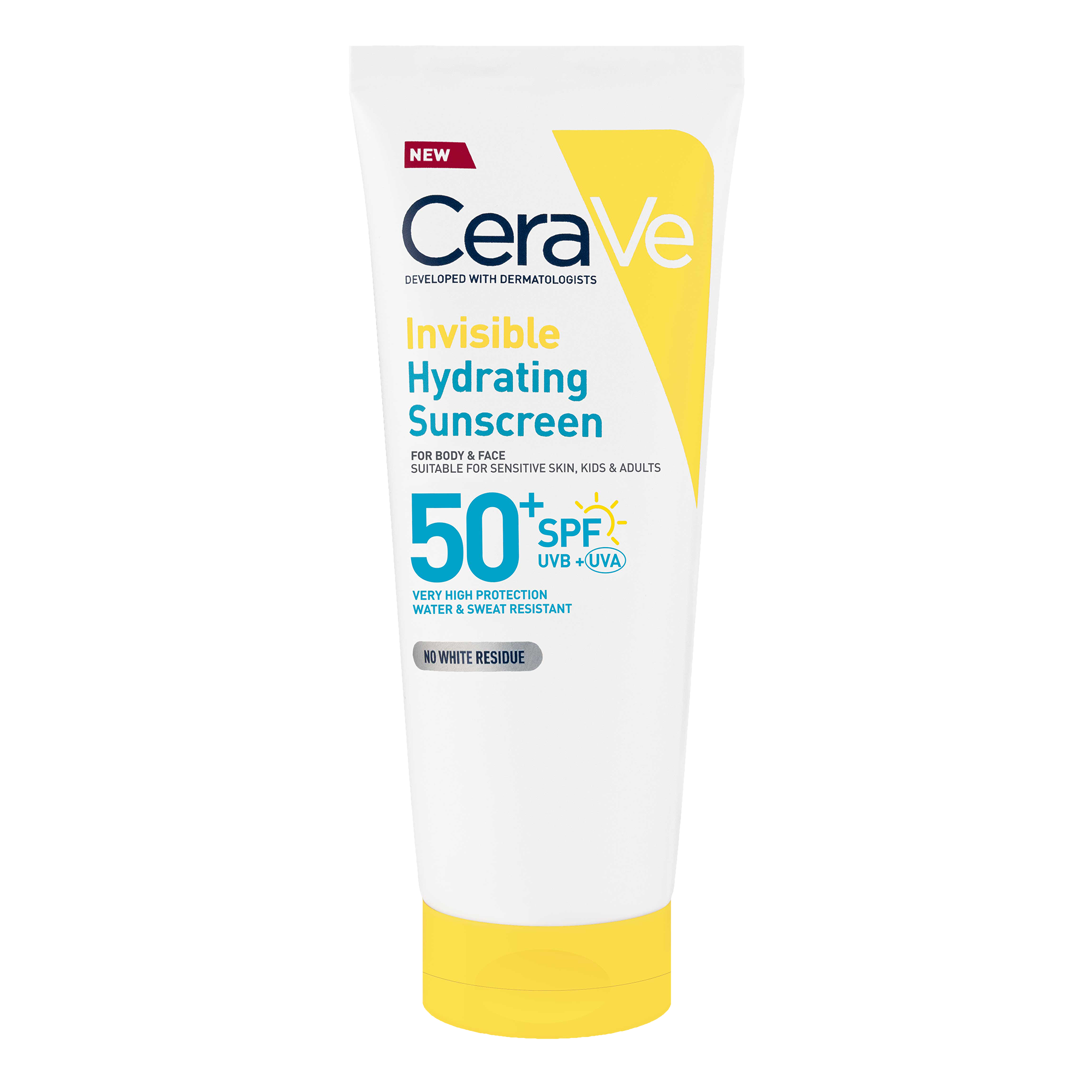 CeraVe Onzichtbare Hydraterende Zonnebrandcrème SPF50 75 ML