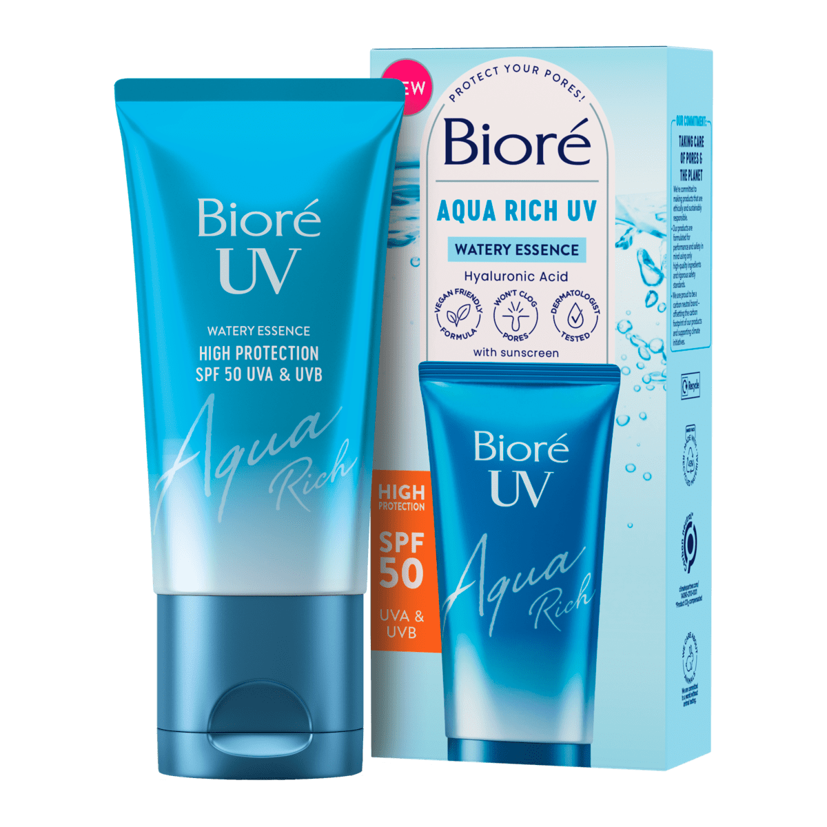 Bioré UV Aqua Rich Weightless Moisturiser SPF50 50 ML