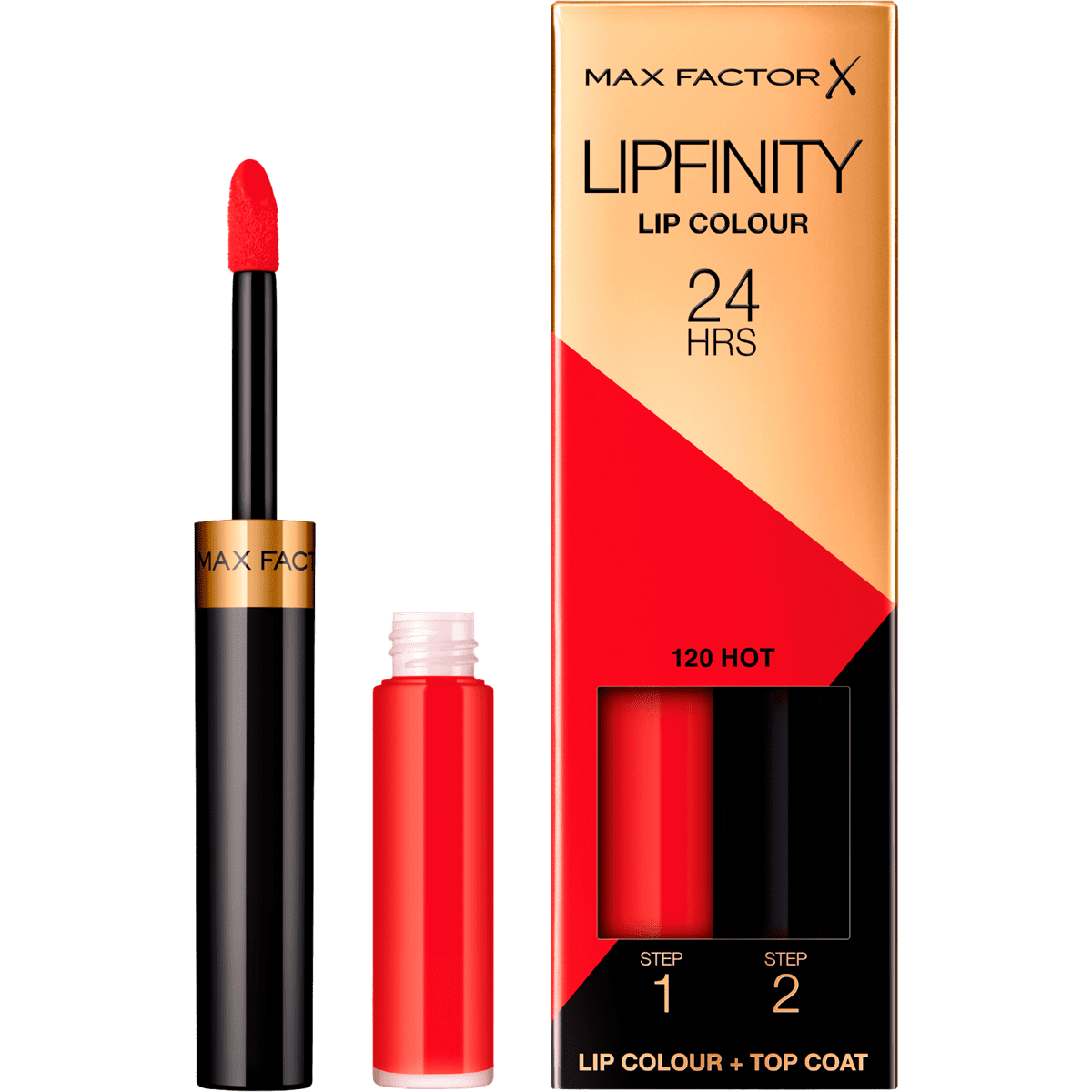 Max Factor Lipfinity Lip Colour Lipstick 120 Hot