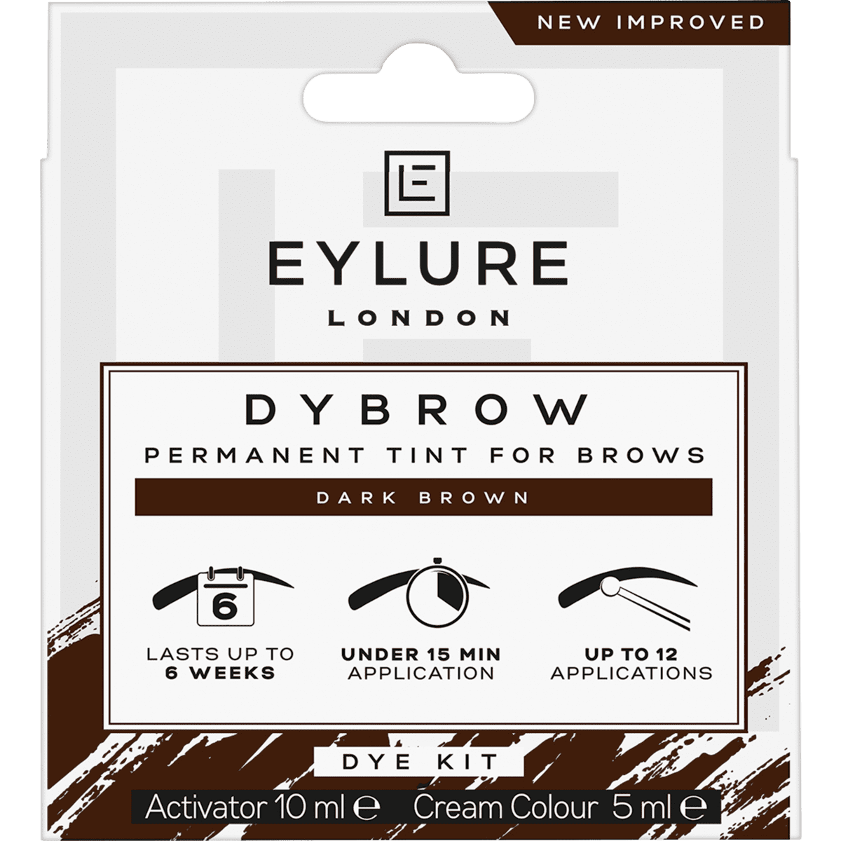 Eylure Pro-Brow Dye Kit Donker Bruin
