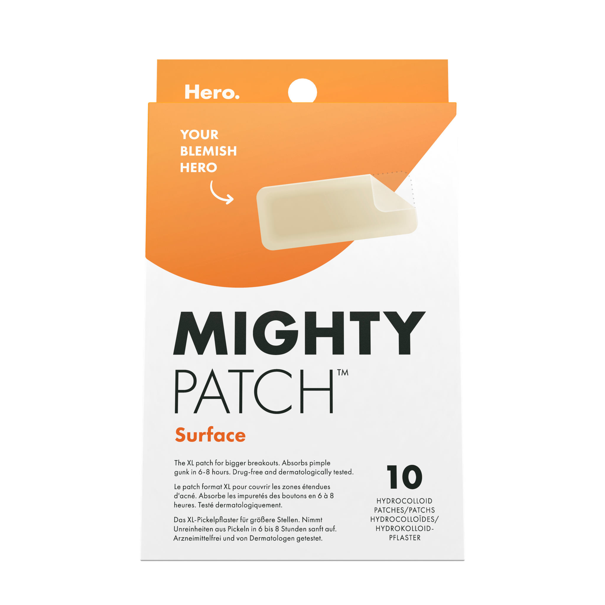 Hero Mighty Patch Surface 10 Patches