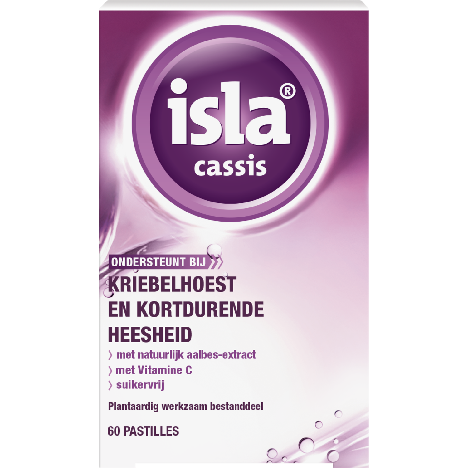 Isla Cassis 60 Pastilles