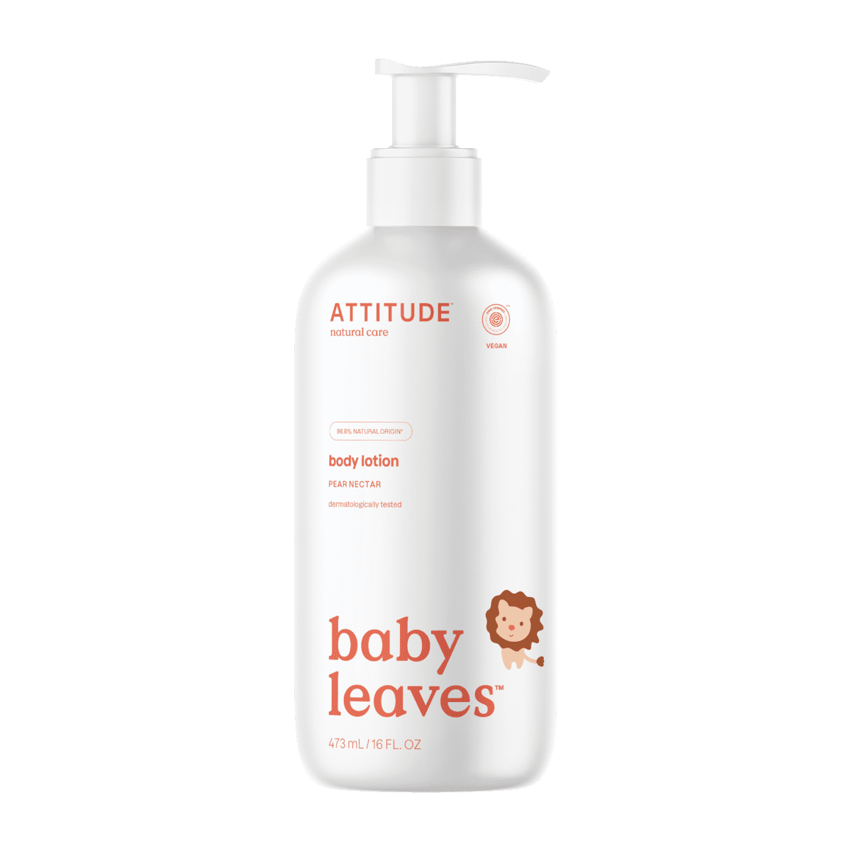 ATTITUDE Baby Leaves Peer & Nectar Bodylotion 473 ML