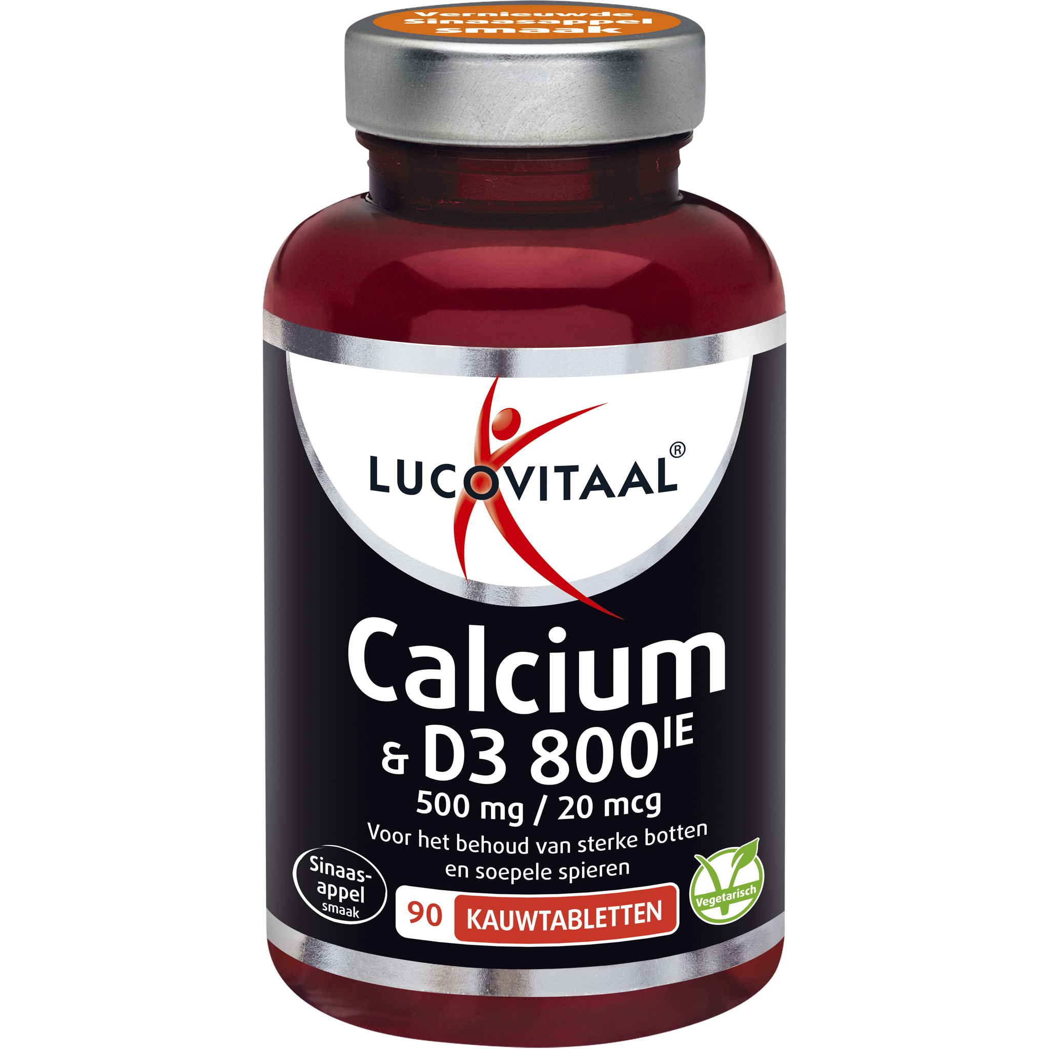 Lucovitaal Calcium & D3 800IE 500 mg Tabletten 90 stuks