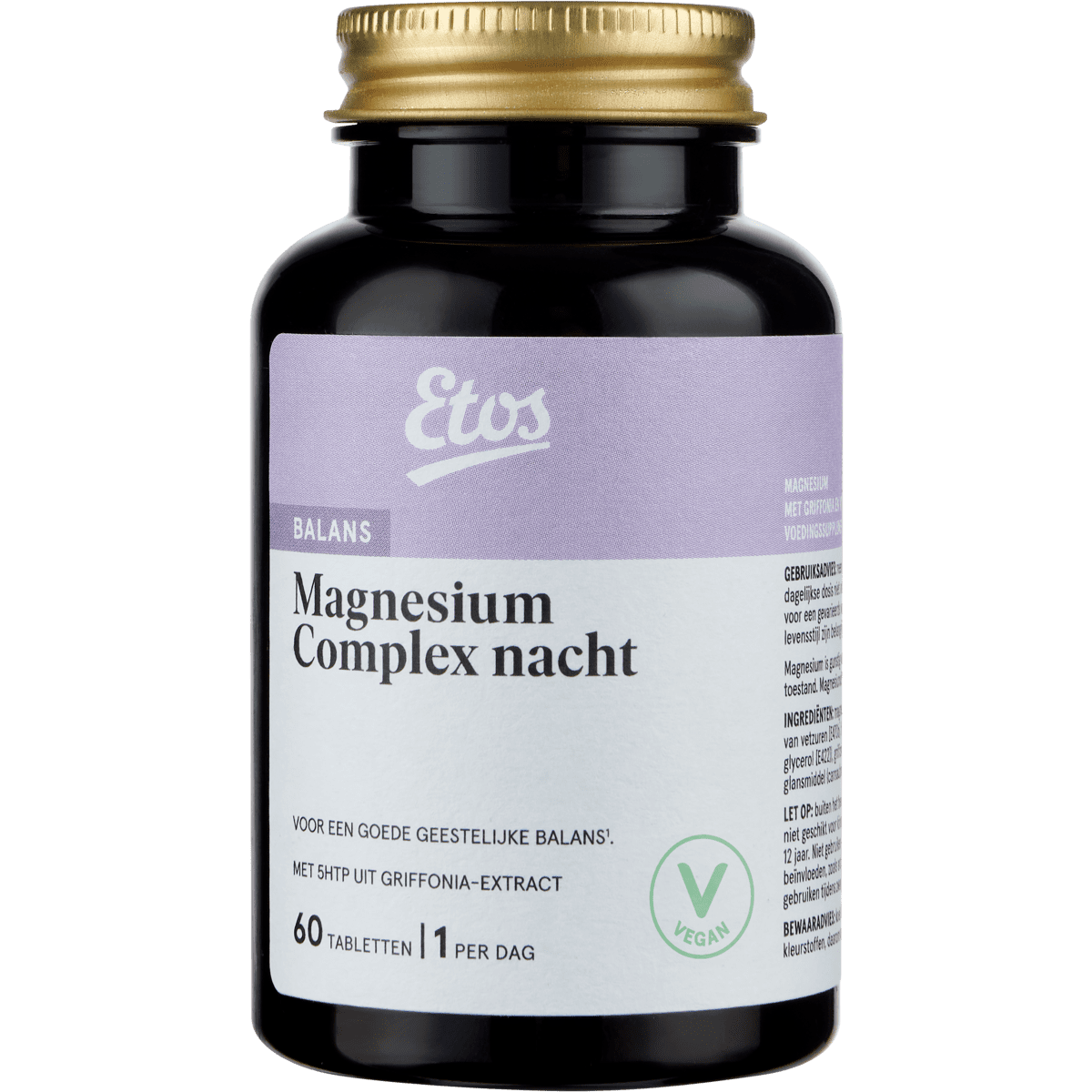 Etos Magnesium Complex Nacht Tabletten 60 stuks